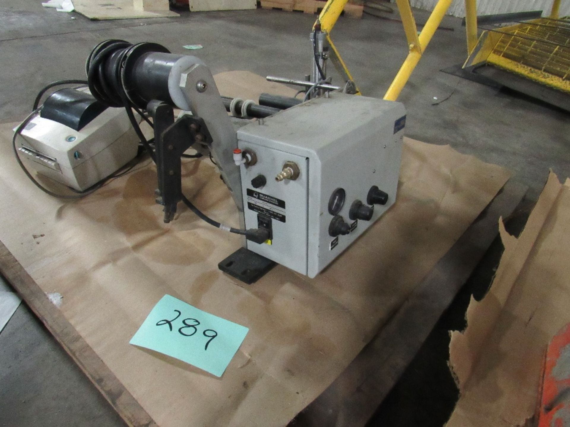 Quadrel Labeling System - (RIGGING INCLUDED WITH SALE PRICE) -- Optional Palletizing Fee $25.00