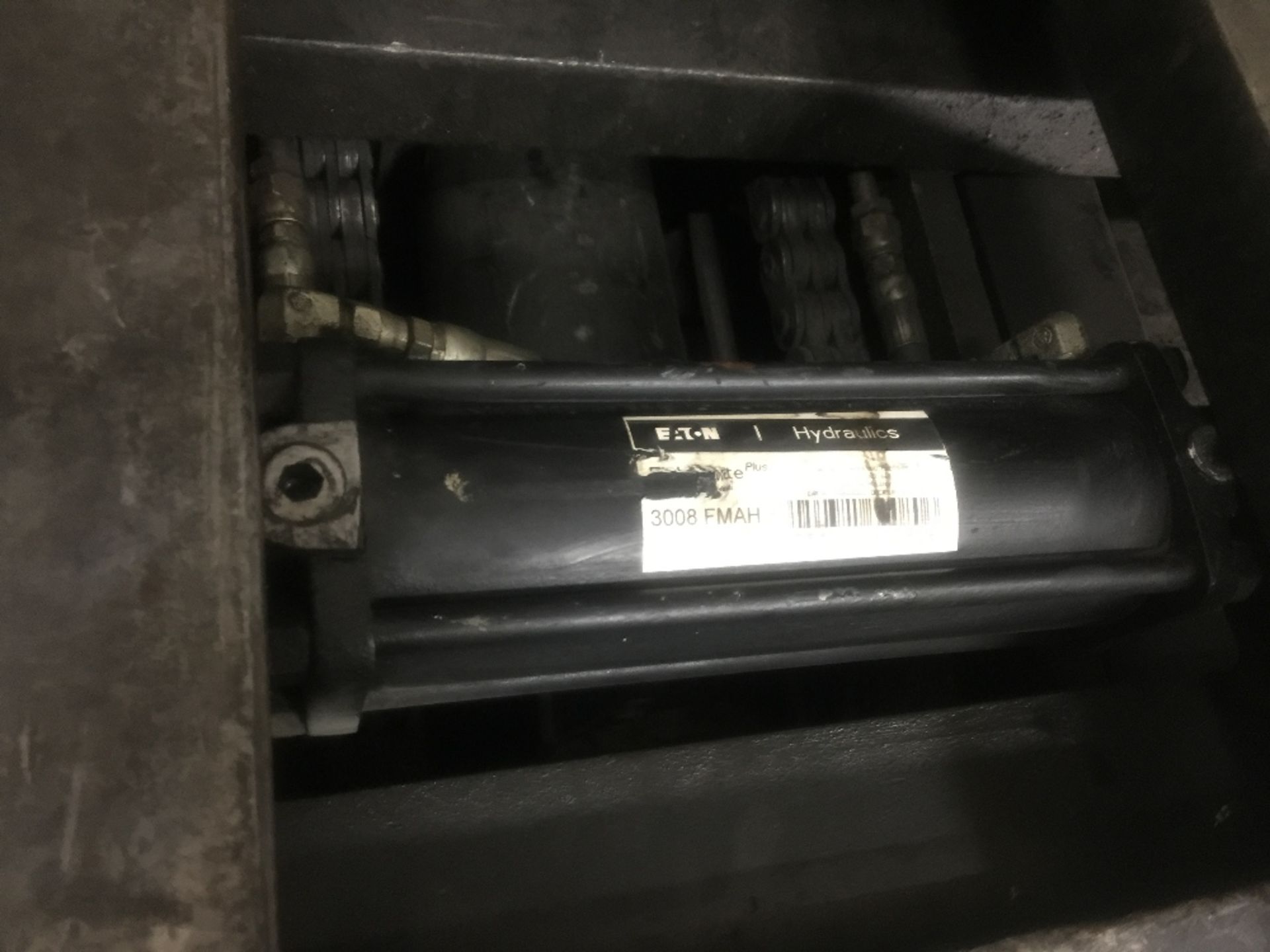 Clark Heavy duty 8000 pound Sit Down Forklift Truck battery operated. Battery weak (Rigging and - Image 31 of 38