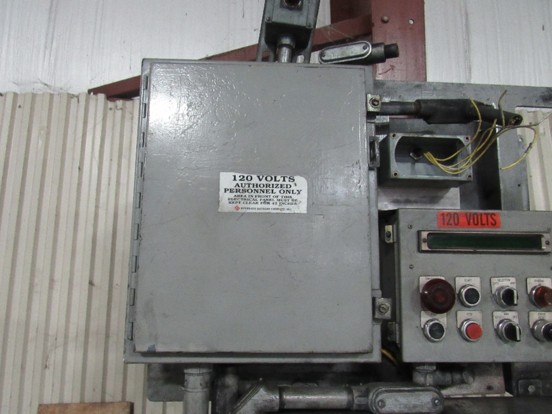 480V Electric Control Box with Misc. controller including VFD, Disconnect, etc. -- (RIGGING INCLUDED - Image 22 of 36