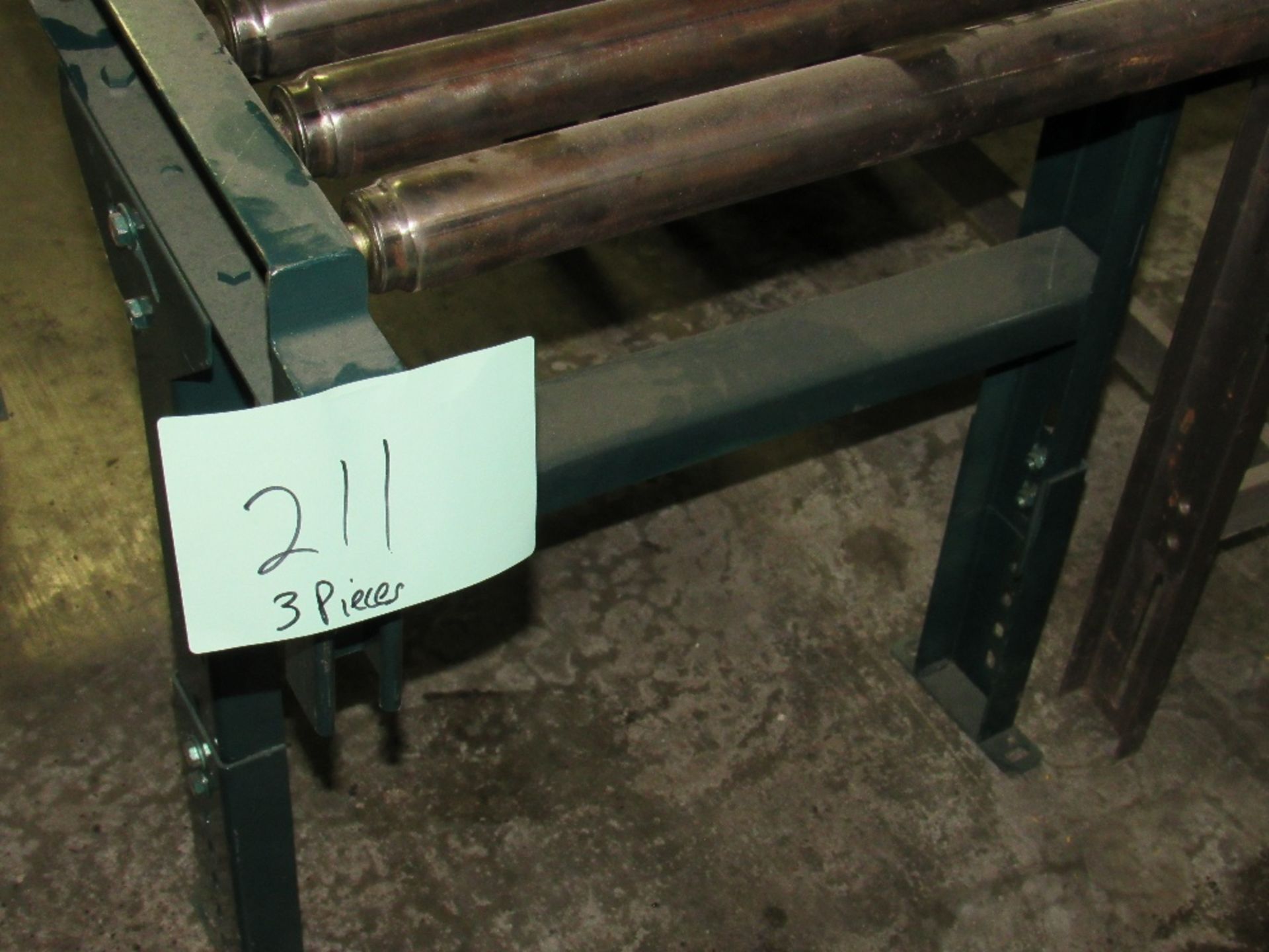 One lot, three conveyors -- ( RIGGING INCLUDED WITH SALE PRICE) -- Optional Palletizing Fee $75.00