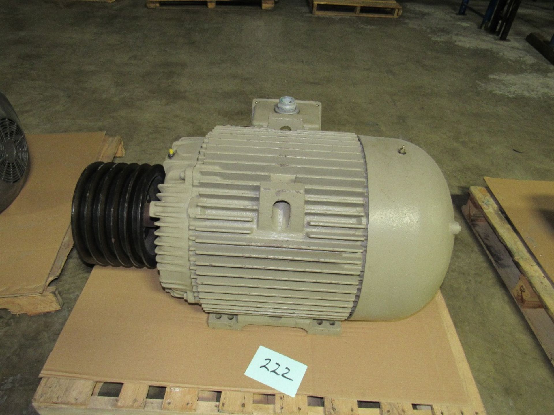 GE Energy Save 50HP Low Speed 1180 RPM -- (RIGGING INCLUDED WITH SALE PRICE) -- Optional Palletizing - Image 2 of 10