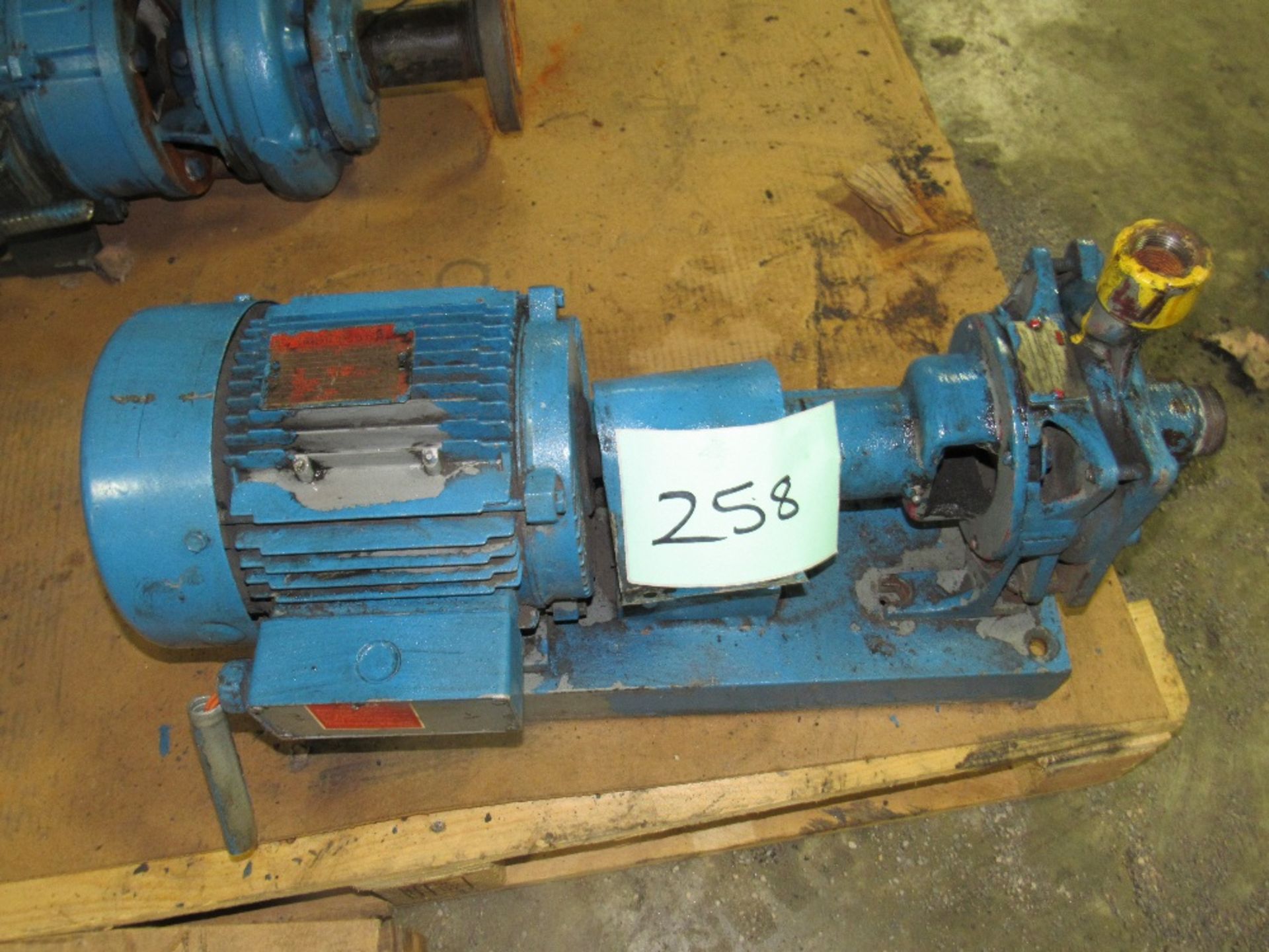 Worthinton Pump, 2HP, 1160 RPM motor -- (RIGGING INCLUDED WITH SALE PRICE) -- Optional Palletizing