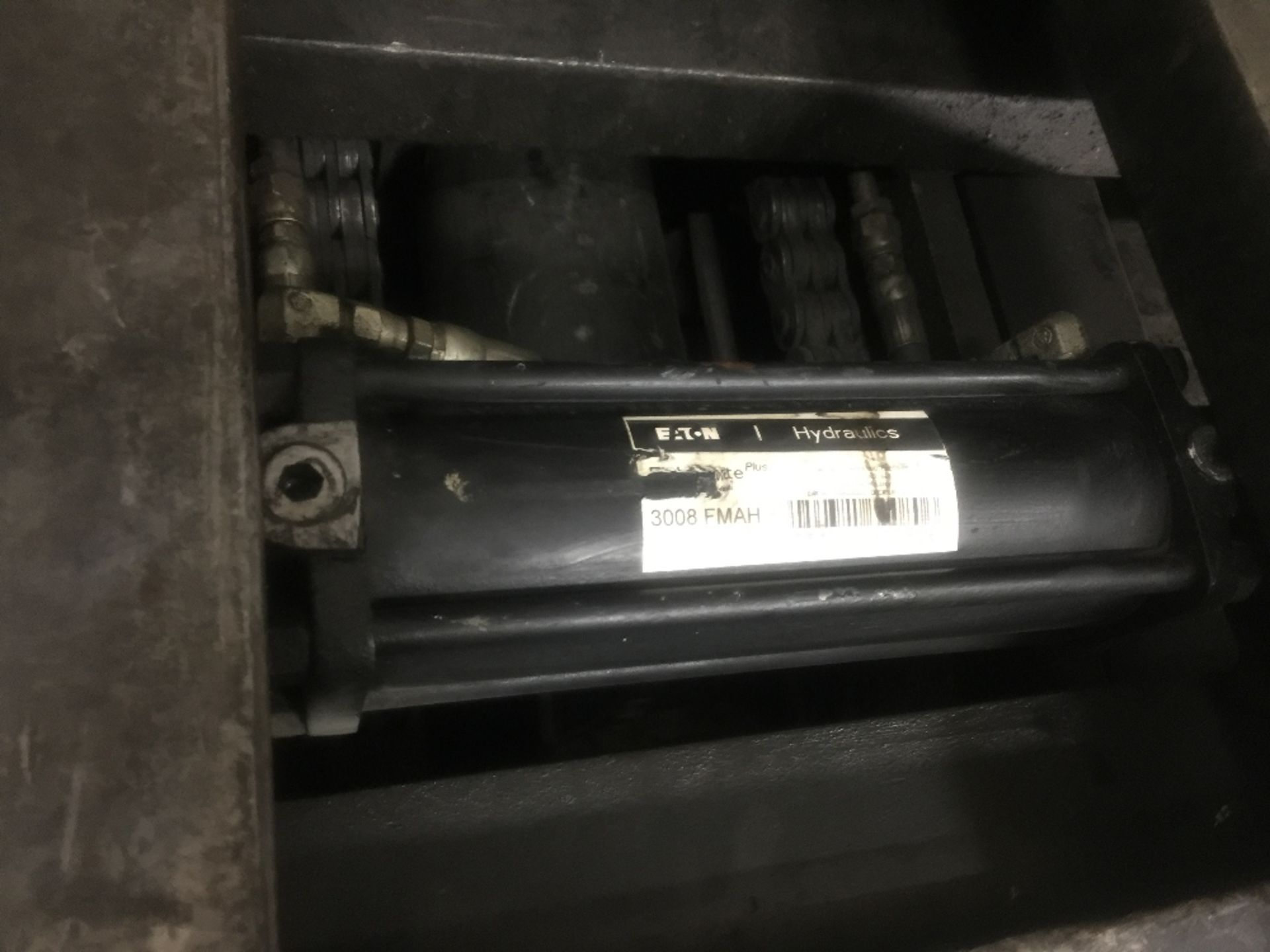 Clark Heavy duty 8000 pound Sit Down Forklift Truck battery operated. Battery weak (Rigging and - Image 32 of 38