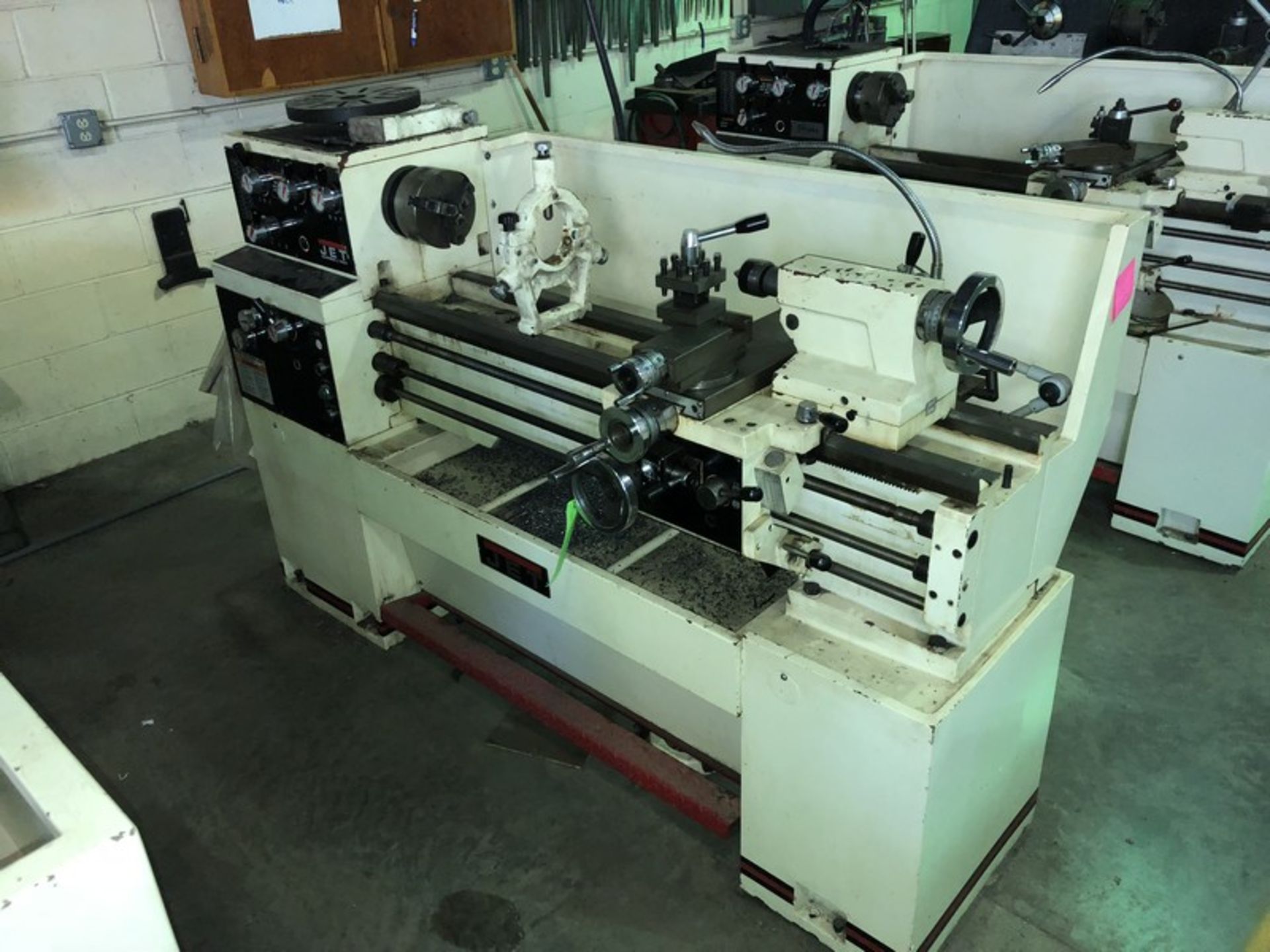 Jet Lathe, M/N GH-1440W-3, S/N 608W1658W, with Aprox. 55" Working Area (LOCATED IN FARMINGTON, - Image 2 of 5