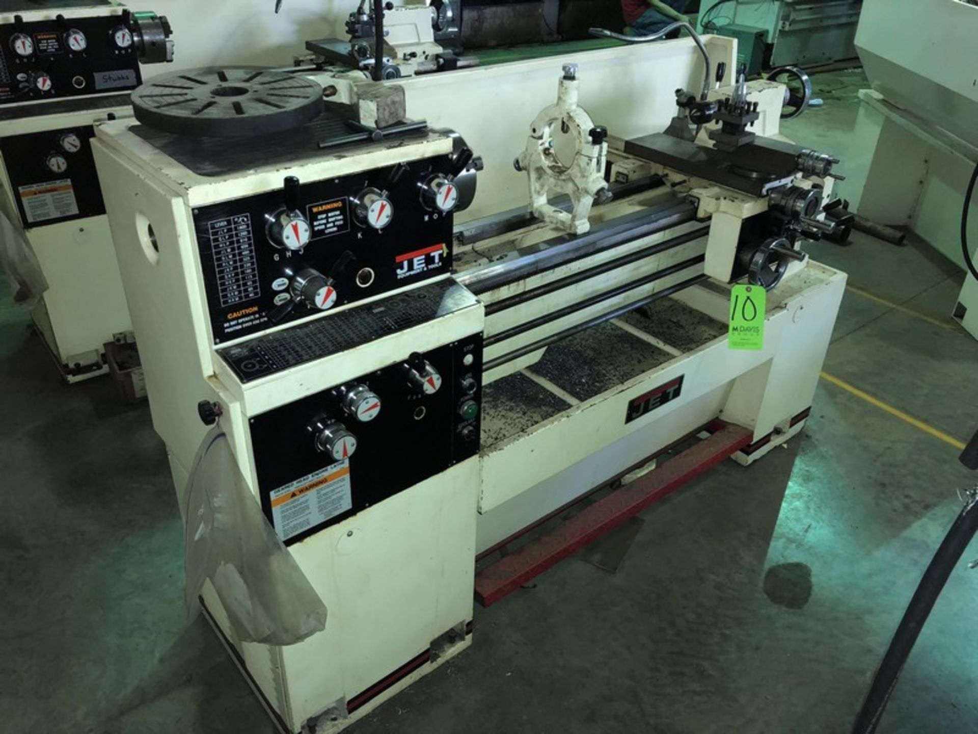 Jet Lathe, M/N GH-1440W-3, S/N 608W1658W, with Aprox. 55" Working Area (LOCATED IN FARMINGTON,