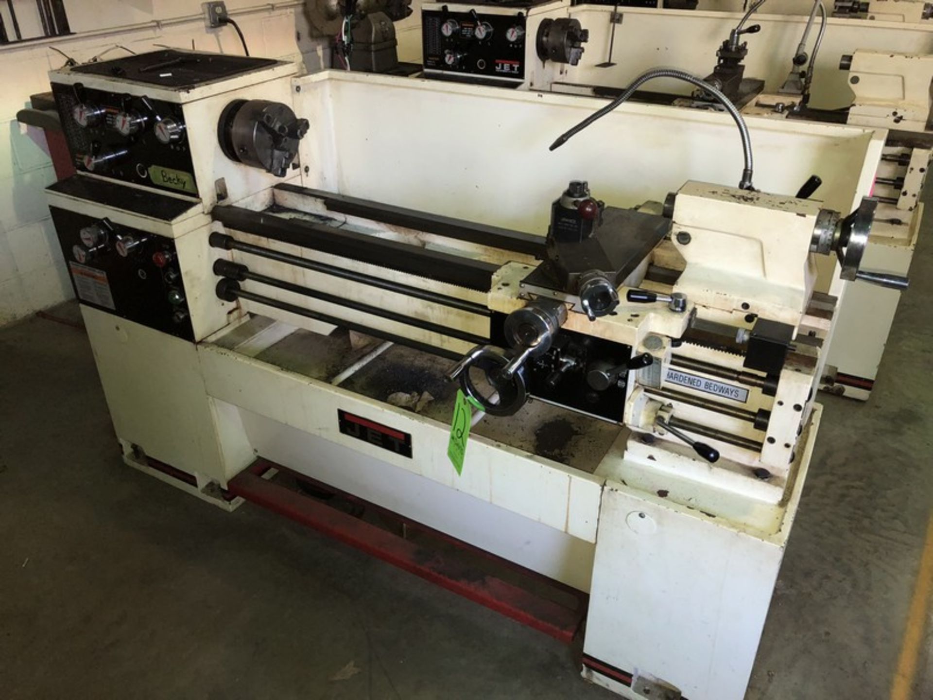 Jet Lathe, M/N GH-1340W-3, S/N 608W1642W, with Aprox. 55" Working Area (LOCATED IN FARMINGTON,