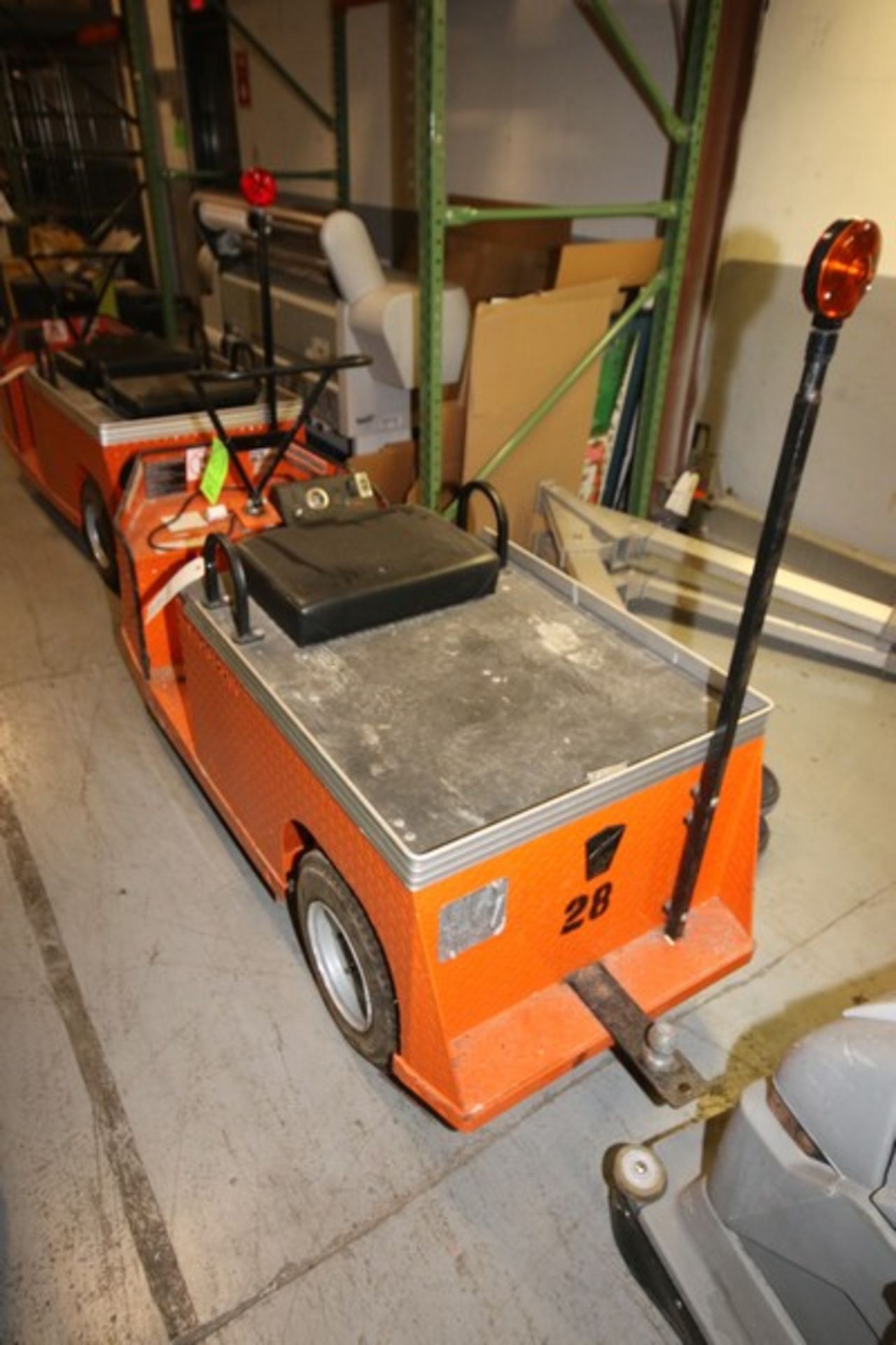 Taylor Dunn 3-Wheel Electric Plant Cart, with 1-Seat and Trailer Hitch (Unit 28) (MDG-W316) (LOCATED - Image 2 of 3