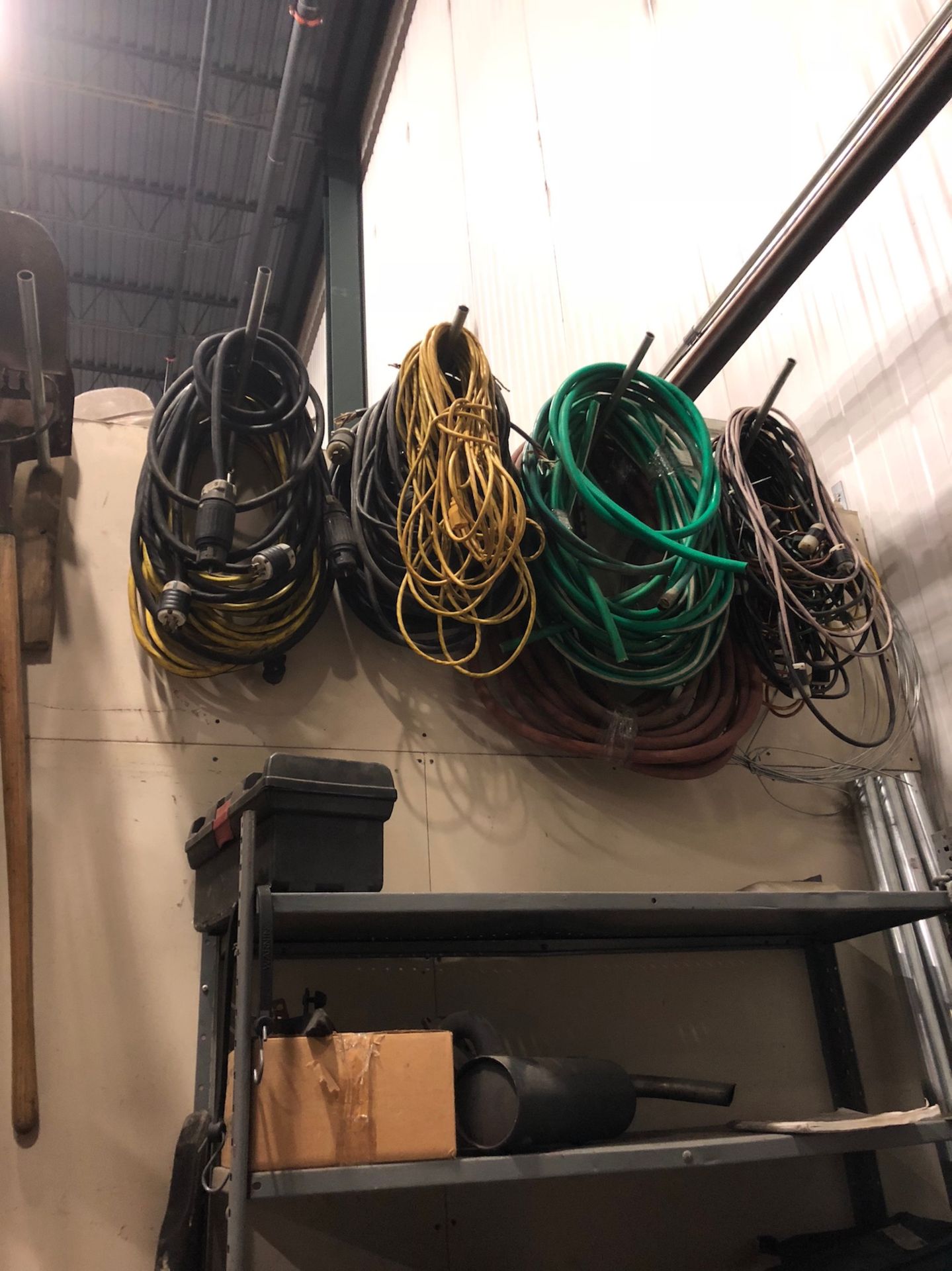 Assorted Extension Cords and Hoses
