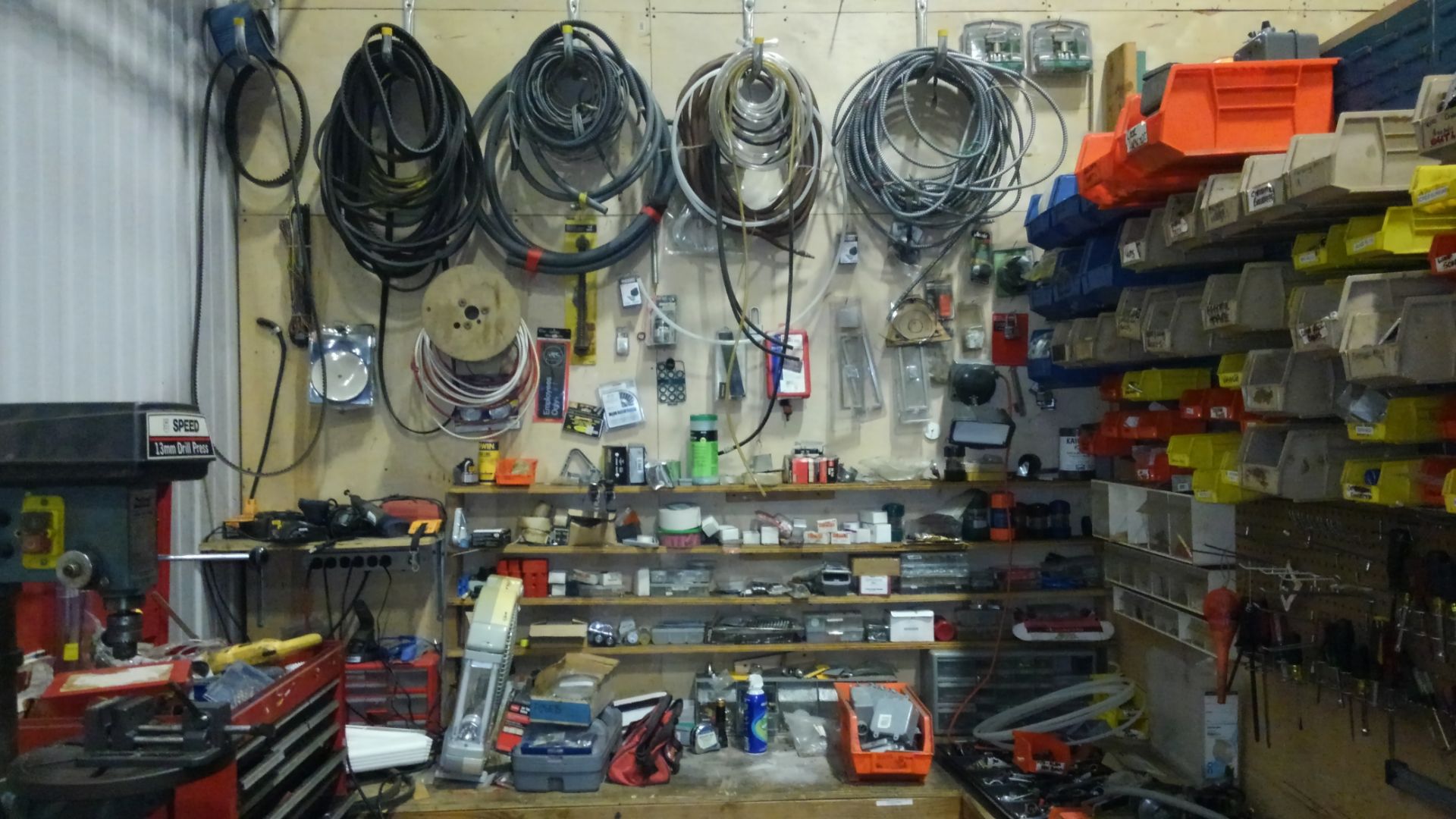 Tools and Assorted Shop items Through Machine Shop Assorted Hydraulic Hoses - Image 20 of 20