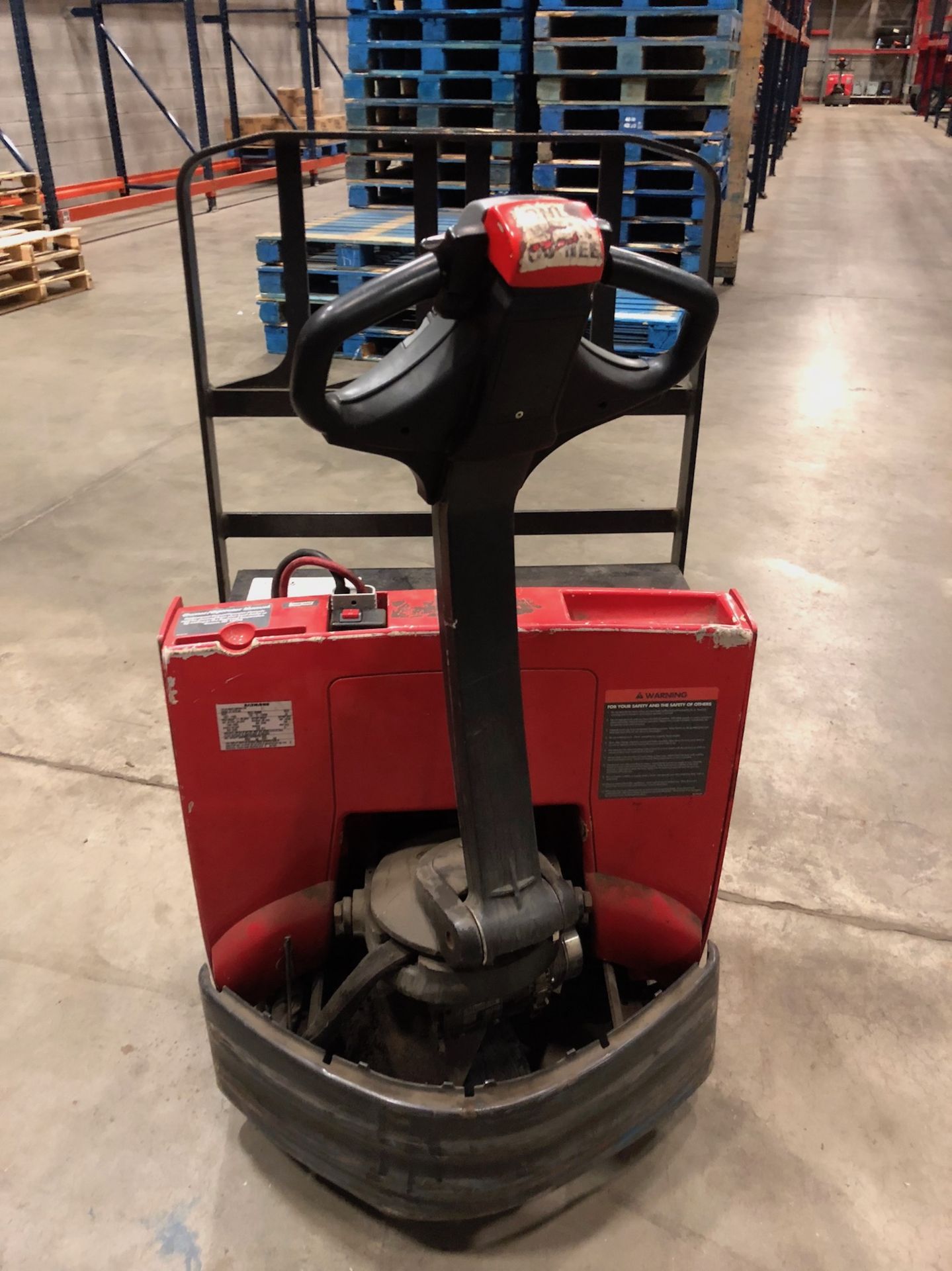 Raymond Walk Behind Electric Pallet Jack, Model 102T-F45L, S/N 102-12-23658, 4,500 LB Cap, - Image 4 of 8