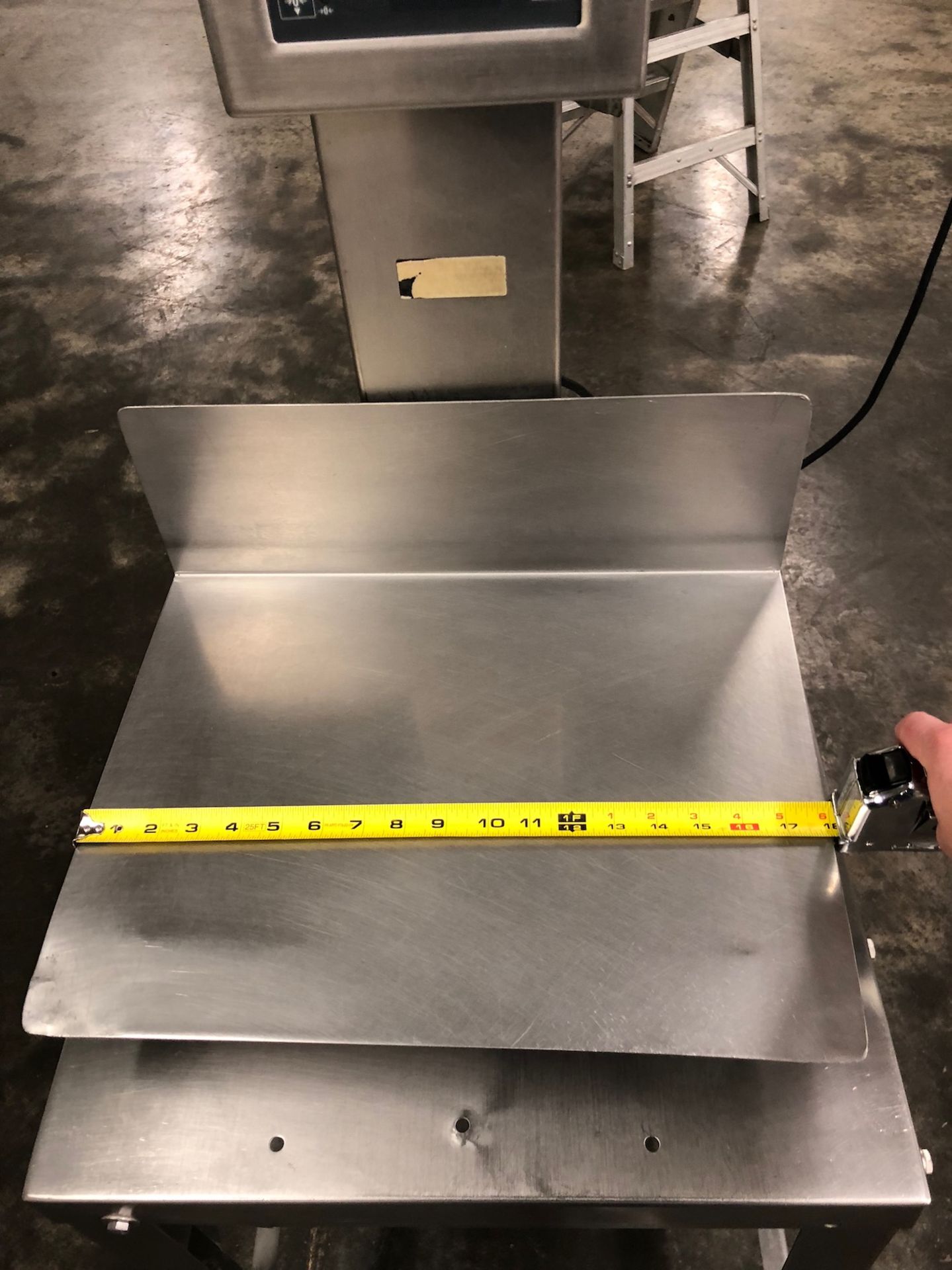 Weigh Tronix S/S platform scale, Model QC 3265, serial number 022-795, Approximately 14” x 18”, 1 - Image 2 of 6