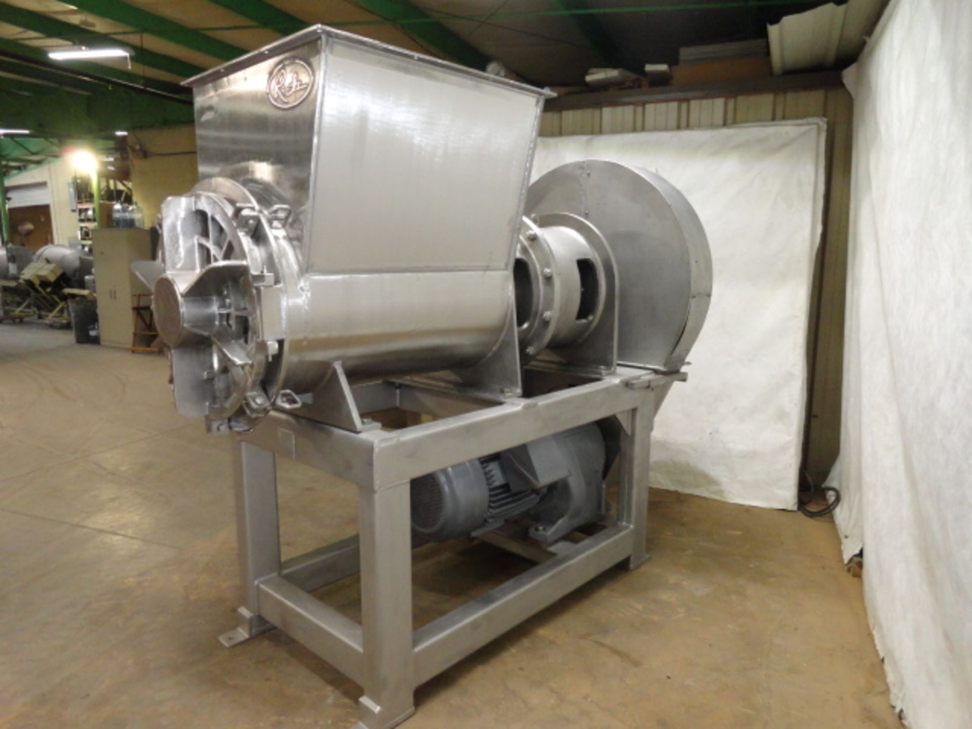 Reitz Rebuilt S/S Extructor, Model RE-24, Designed for Crushing and Grinding Large Frozen Blocks - Image 5 of 6