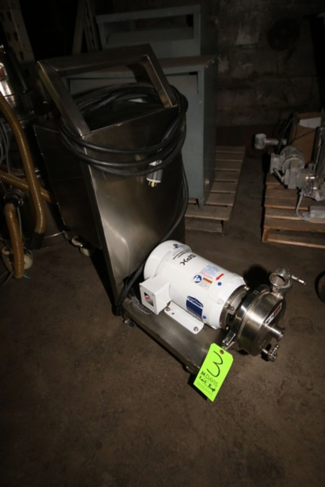 2011 WCB 5 hp Centrifugal Pump, M/N S2065LV, S/N 1000002727580, with 3500 RPM Baldor Motor, 208- - Image 2 of 5