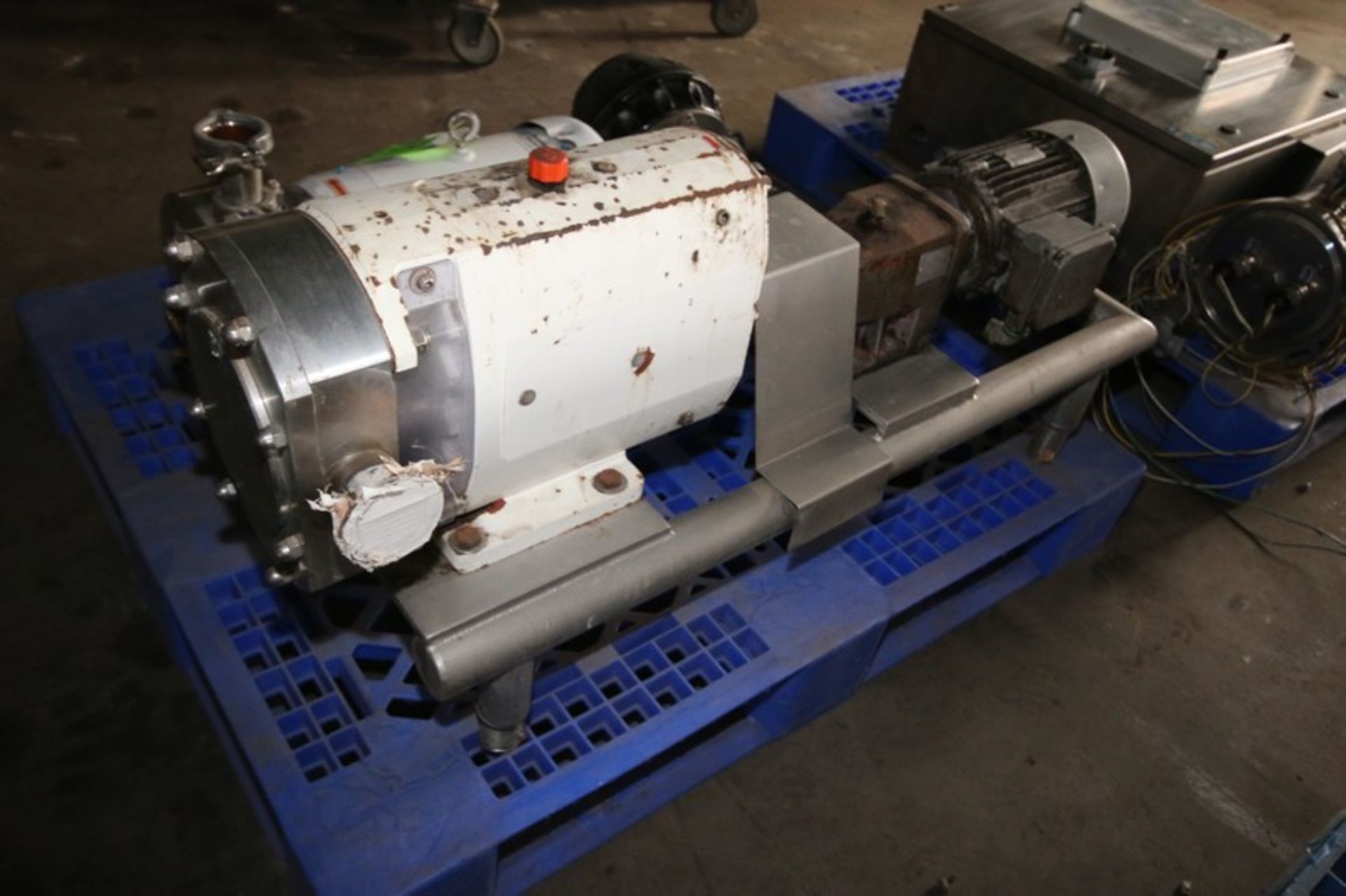 Alpha Laval 2 hp Positive Displacement Pump, M/N SRU-4NLS, S/N 02-9-10175A, with 1745 RPM Nord - Image 4 of 4