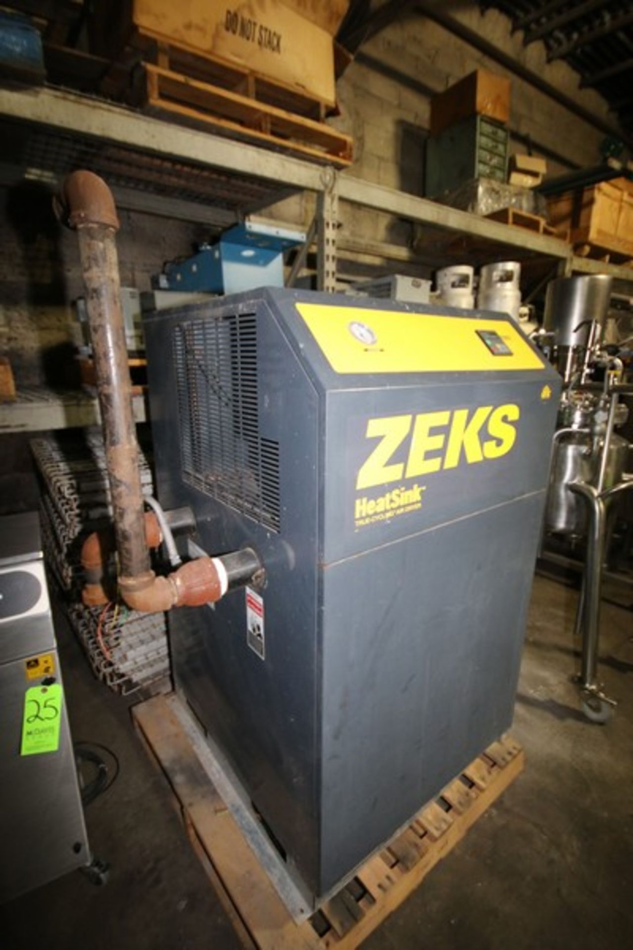 Zekes HeatSink True-Cycling Air Dryer, M/N 500HSFA400, S/N 237576, 3.5 hp Compressor (LOCATED IN FT. - Image 2 of 3