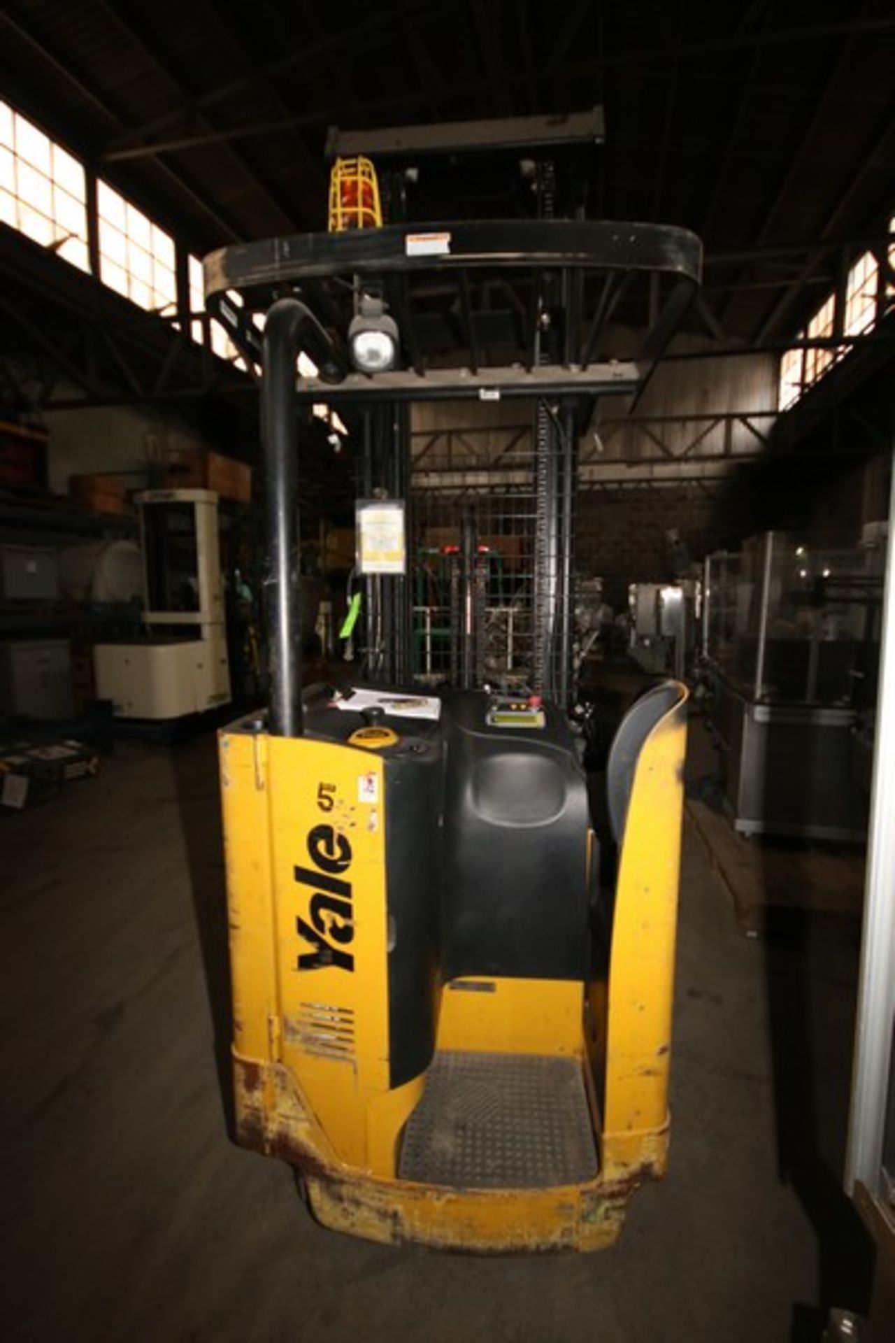 Yale 3,500 lb. Stand-Up Electric Forklift, M/N NR035EANL36TE119, S/N D815N02324F, with 8,343 Hrs, - Image 4 of 5