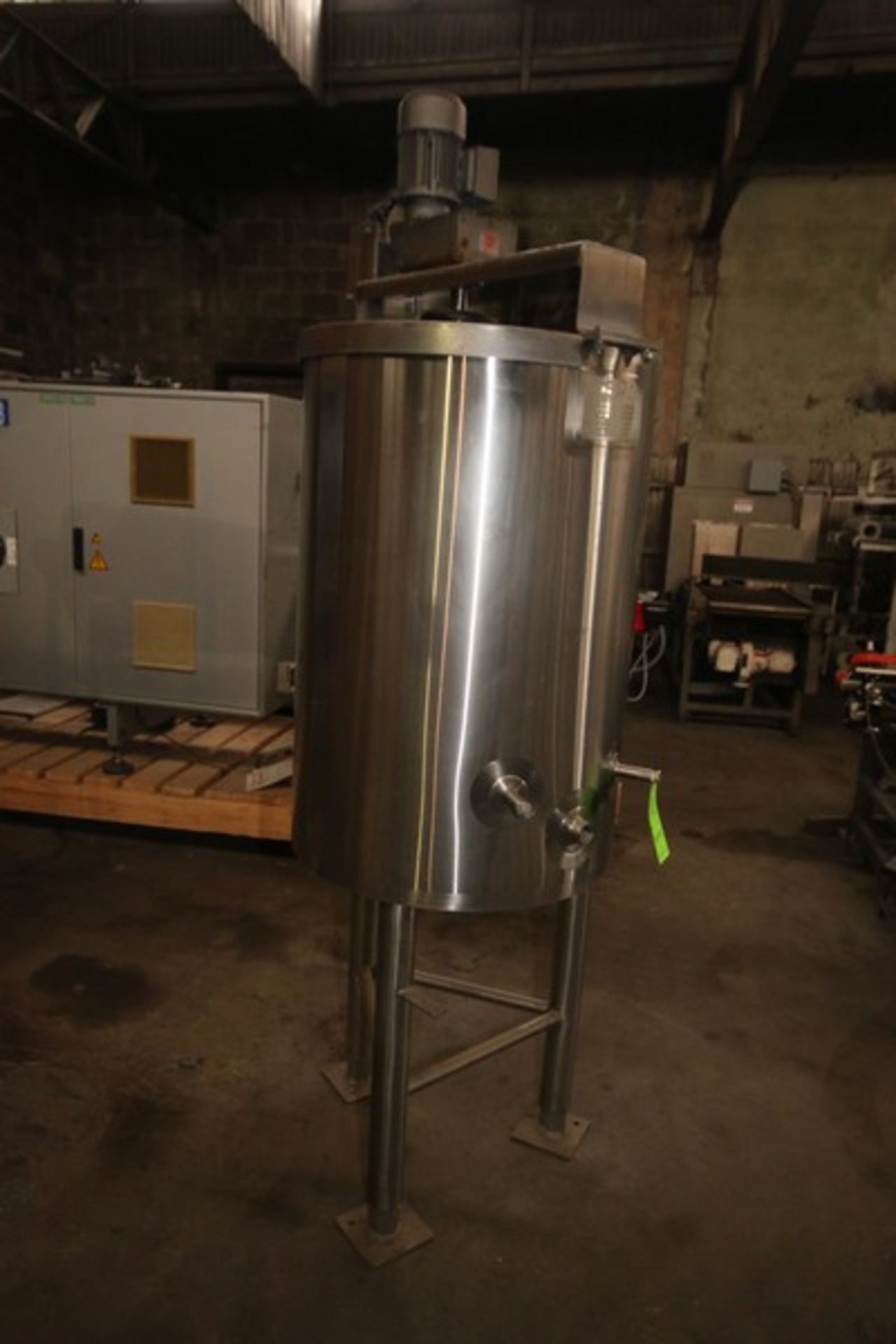 Walker 50 Gal. S/S Jacketed Tank, 304 S/S, M/N PZ, S/N 8579, 15 PSIG @ 250 F (LOCATED IN FT. - Image 2 of 5