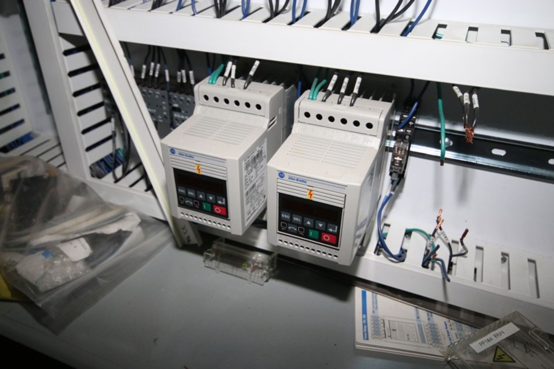 Shuttleworth Control Panel, Includes Allen Bradley PLC, CAT 1769-ECR, 4-Slot System, with (2) - Image 2 of 4