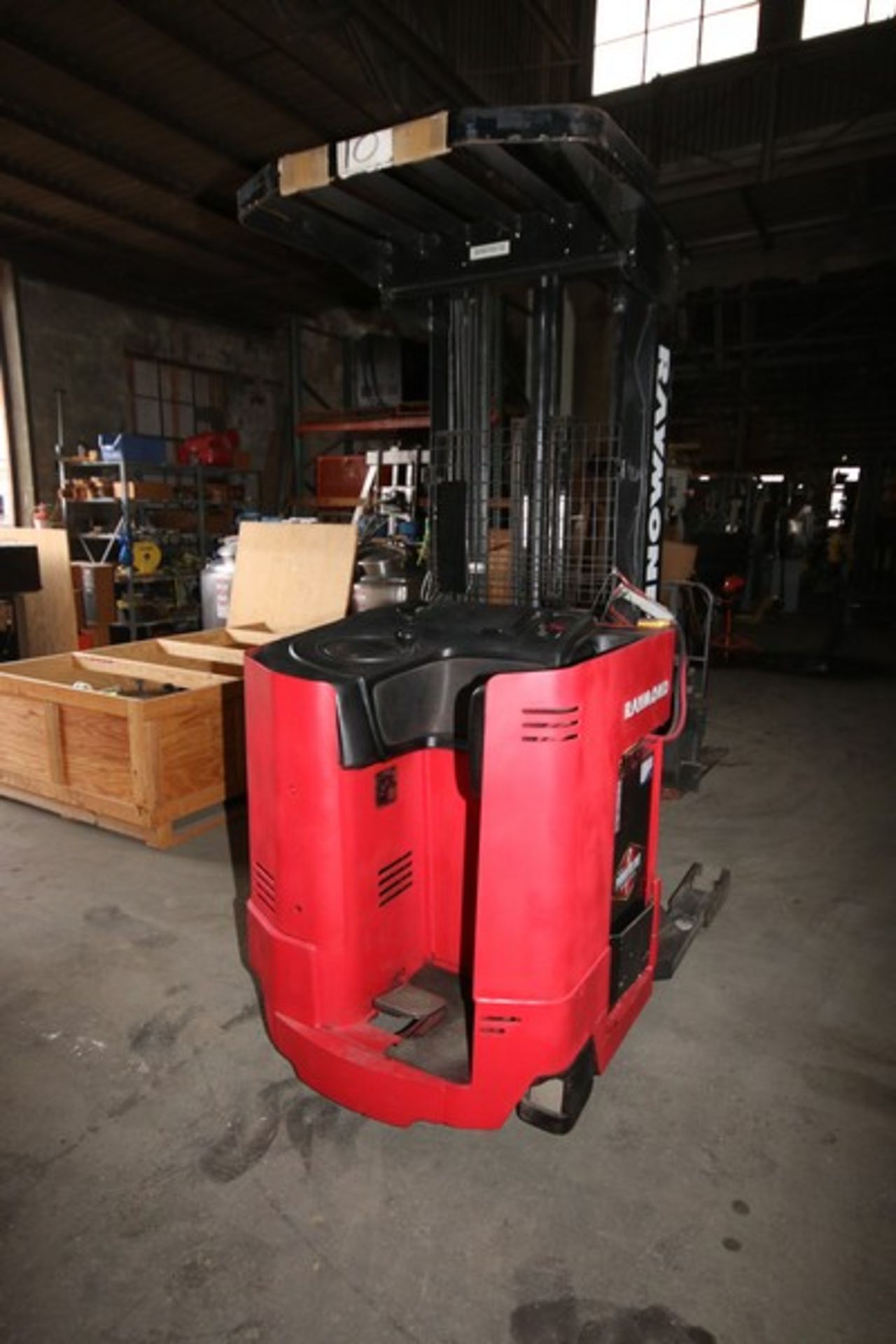 Raymond 4,500 lb. Stand-Up Electric Forklift, M/N EASI, S/N EZ-A-94-01363, with Side Shift, Tilt, - Image 3 of 5