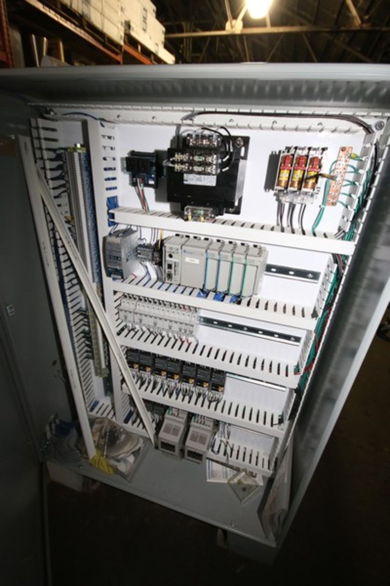 Shuttleworth Control Panel, Includes Allen Bradley PLC, CAT 1769-ECR, 4-Slot System, with (2) - Image 3 of 4
