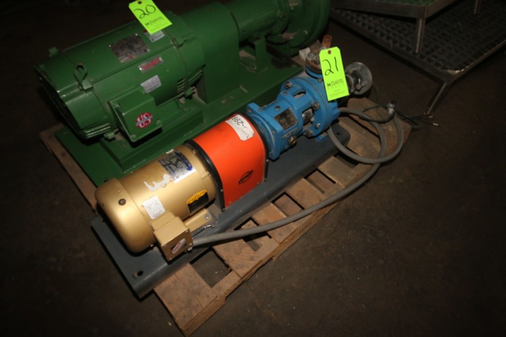 Summit 3 hp Pump, M/N 2196STO, S/N 01202519, Size 1 x 1.5-6, with 3450 RPM Baldor 230/460 Volts ( - Image 2 of 2