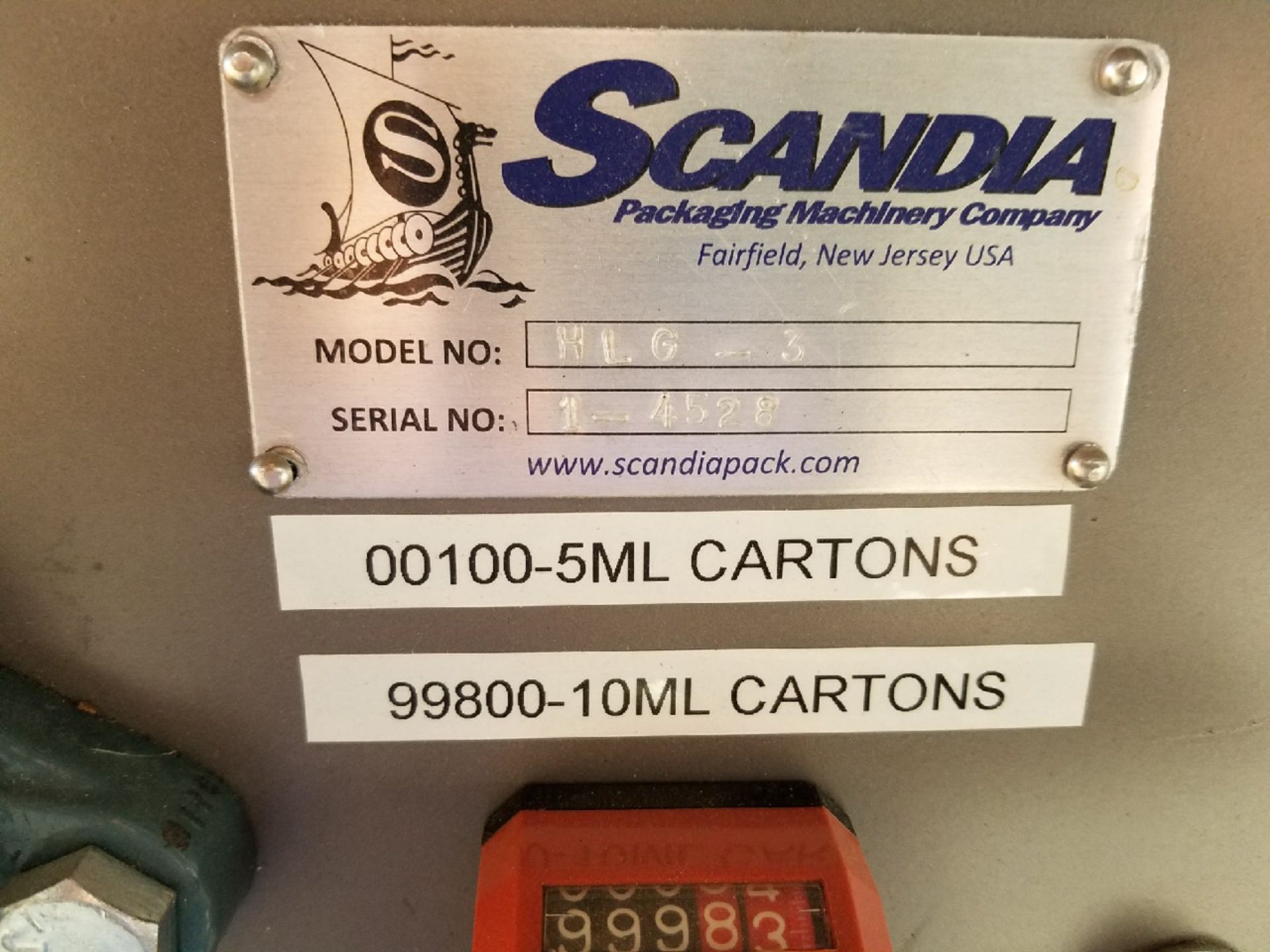 Scandia Cartoner, M/N HLG3, S/N 1-4528, with Mounted on Portable Frame (LOCATED IN FT. WORTH, TX) - Image 6 of 10