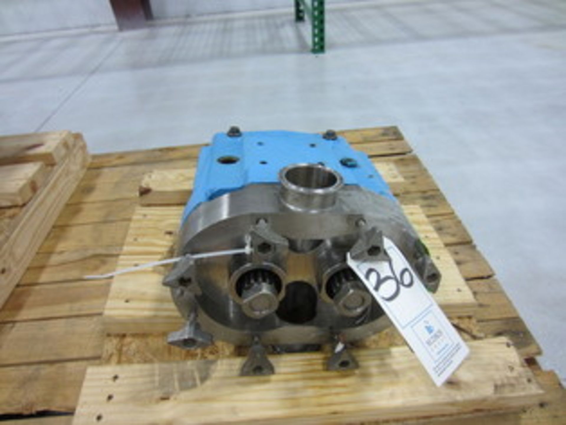 Waukesha Positive Displacement Pump w/ 2-1/2" Clamp Type S/S Head (NOTE: Missing Impellers and Cover