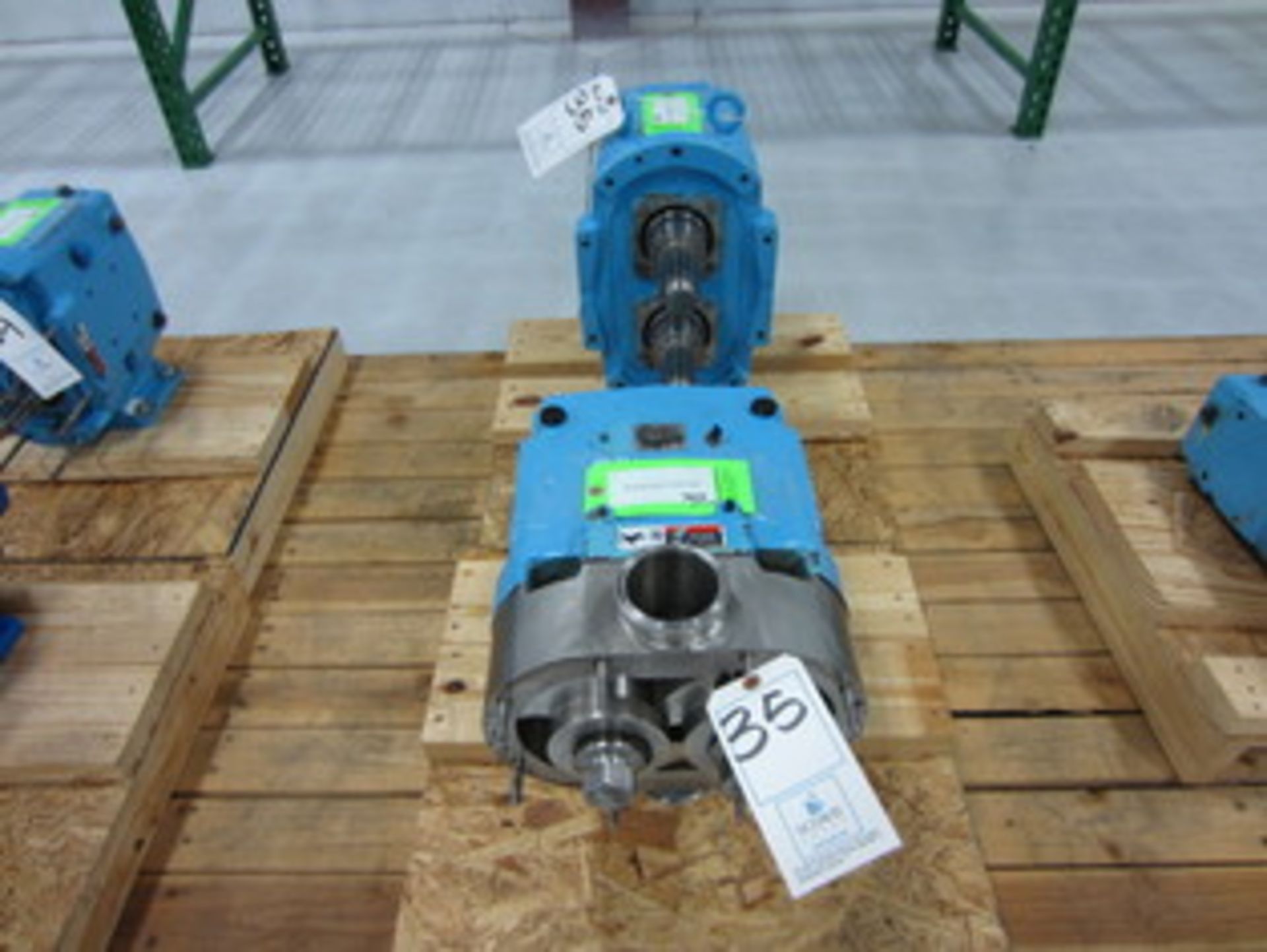 (2) Waukesha Positive Displacement Pump Heads, Year 2005, S/N: 393263-05, Asset Number: 2055