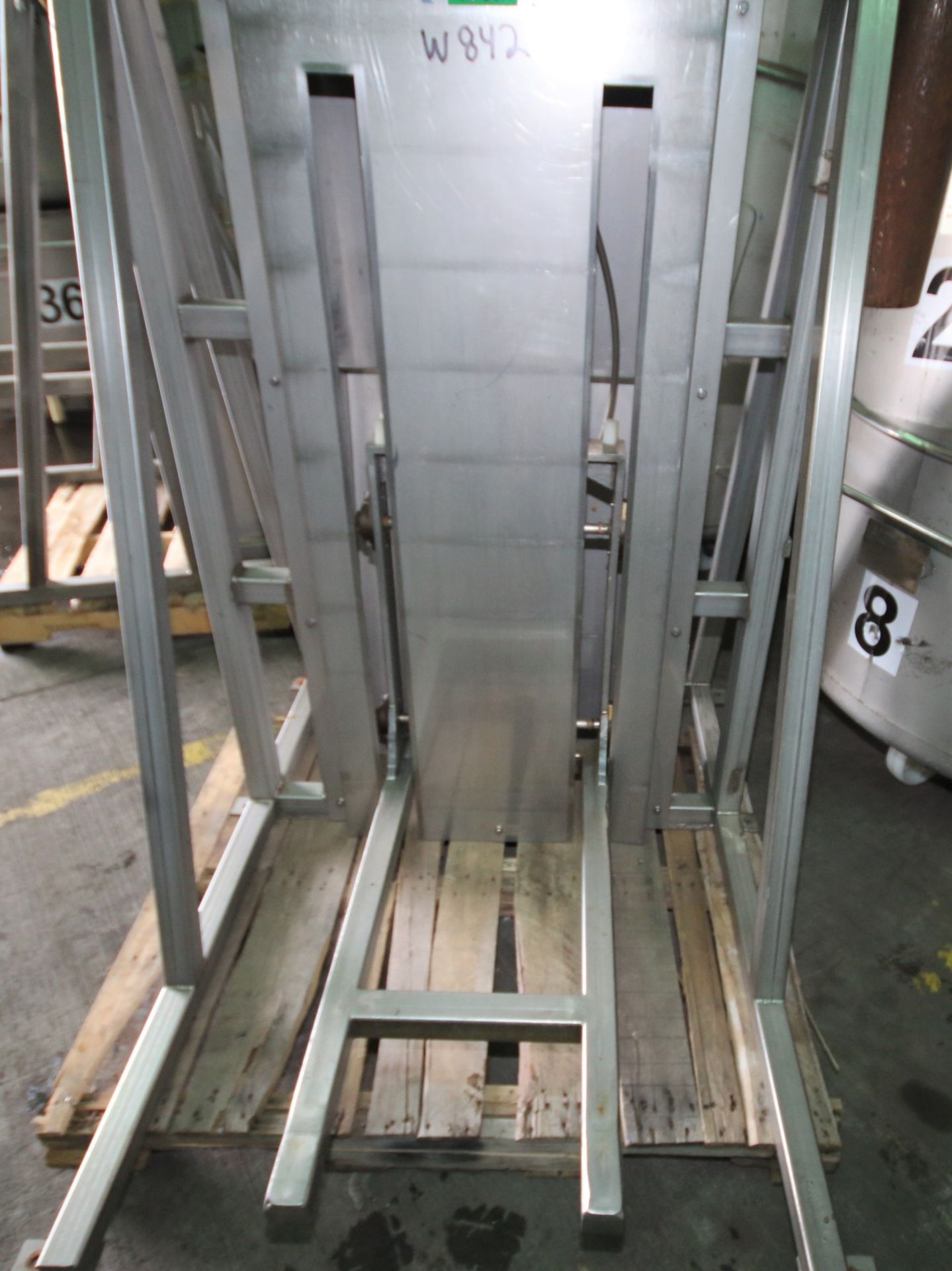 Pneumatic S/S Lift, Lifts Up To 52"H x 30"W (Used for Bakery Products) (W842) Rigging/Handling - Image 2 of 3