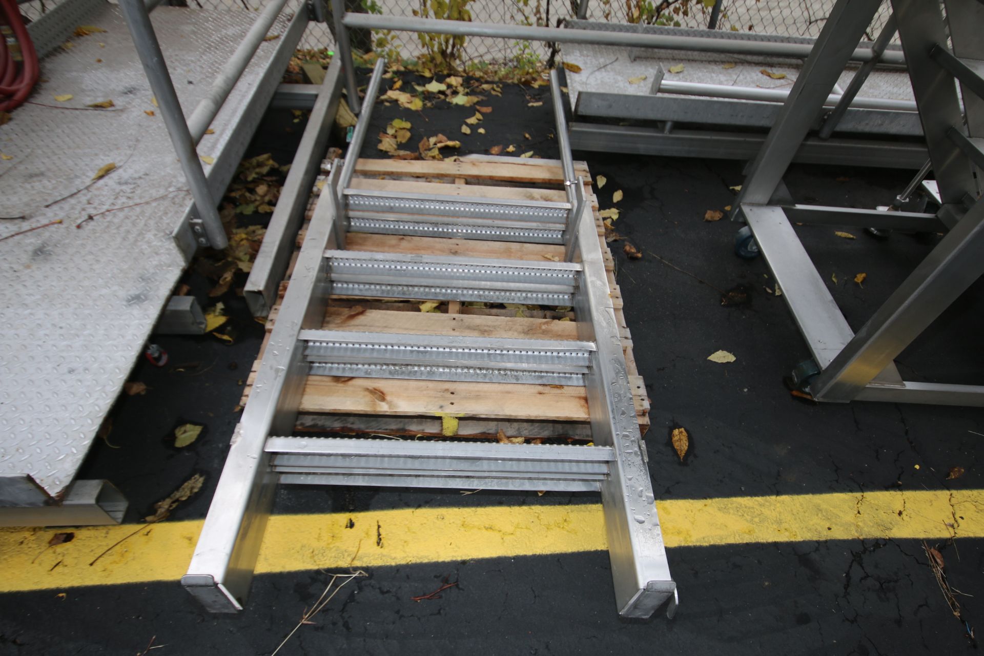 Assortment of S/S Operator's Platforms, Incldes 3 Platforms, (1) 8'L x 3'W, (1) 10'L 2'W, (1) 5'L - Image 5 of 5