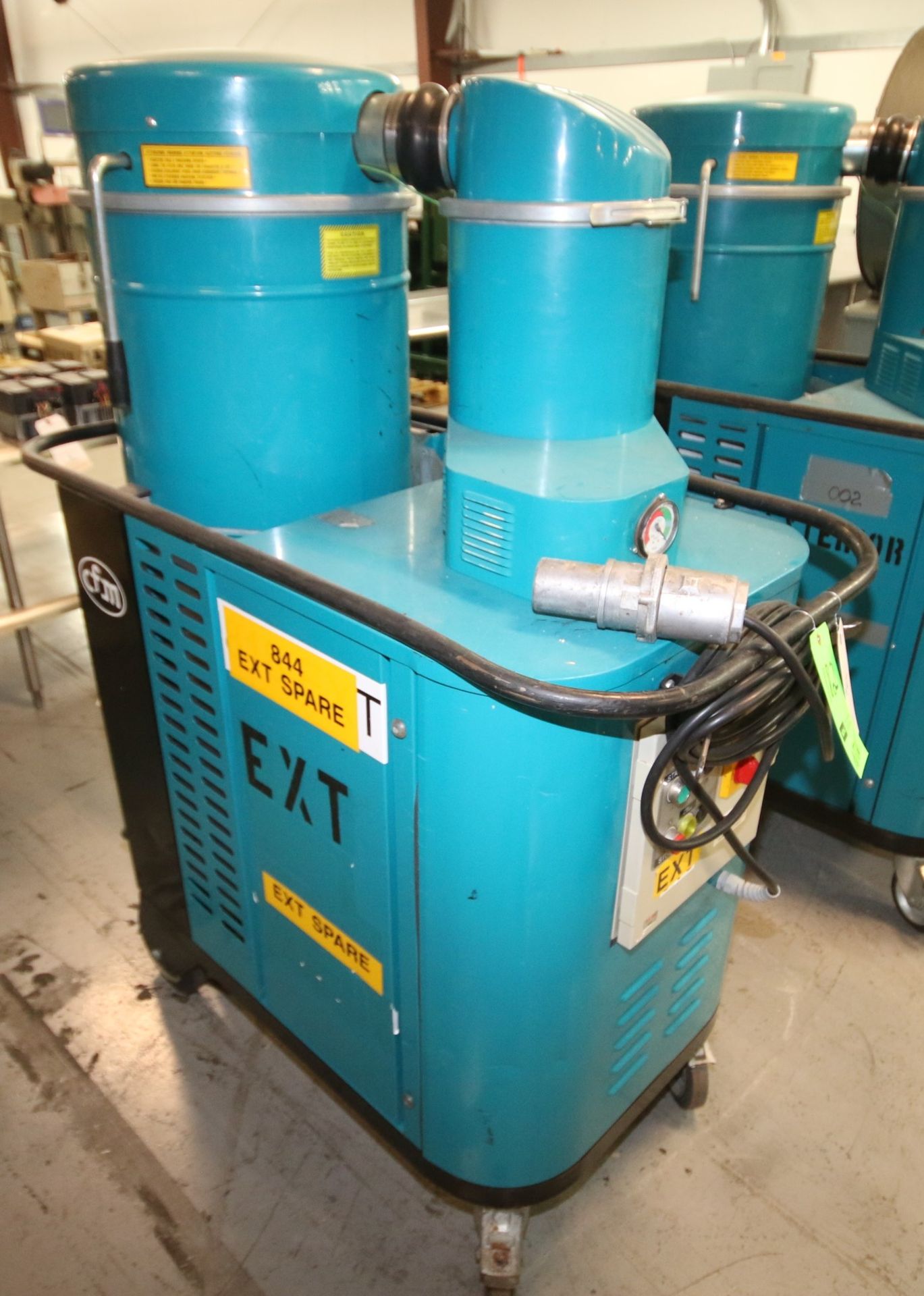 CFM Industrial Vacuum System, Model 3508W, S/N 00AF456, 440V 3 Phase (W801) Rigging/Handling