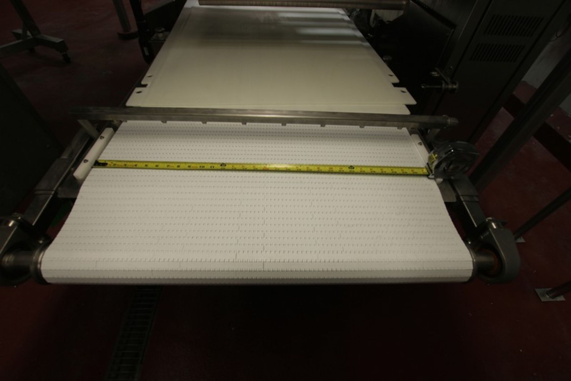 Moline 4 pcs @ 31 ft S/S Dough Sheeter Out-Feed S/S Conveyor System with 32" W Intralux Belting, - Image 14 of 14