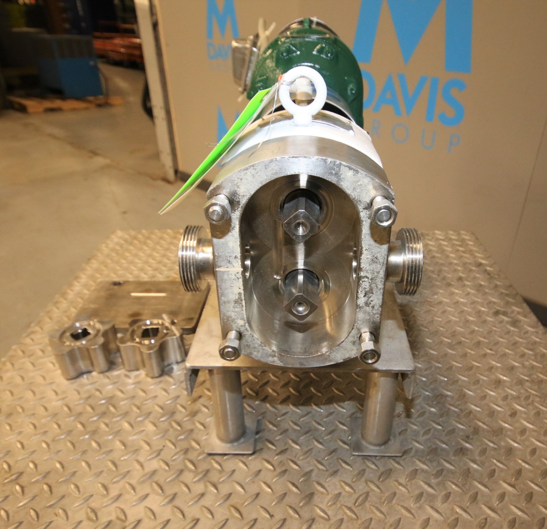 APV Positive Displacement Pump, Model R3TS, S/N 10N74522-2-10/08, 2" Threaded S/S Head with S/S - Image 2 of 4