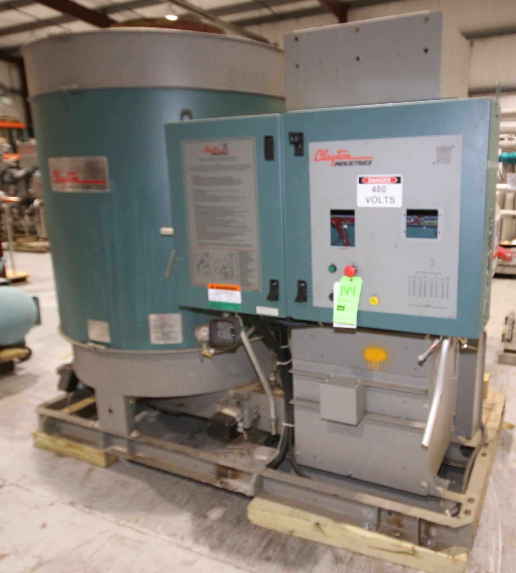 2011 Clayton Verticle Boiler System, Model E0-254-1-DZ, S/N 25047, Natural Gas Fired, Max Heat Input - Image 2 of 3