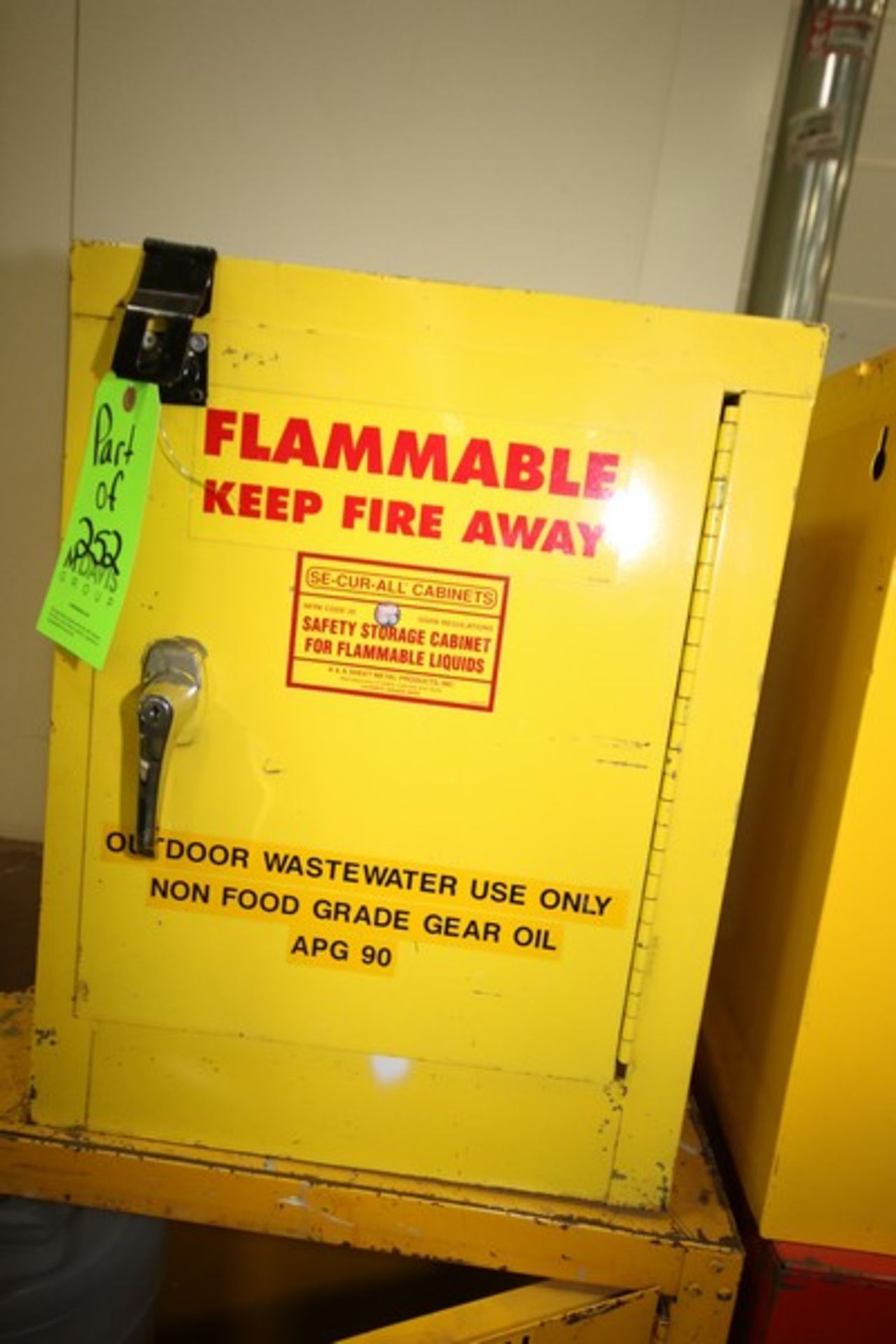 JustRite 4 Gal. Flammable Storage Cabinets - Image 2 of 2