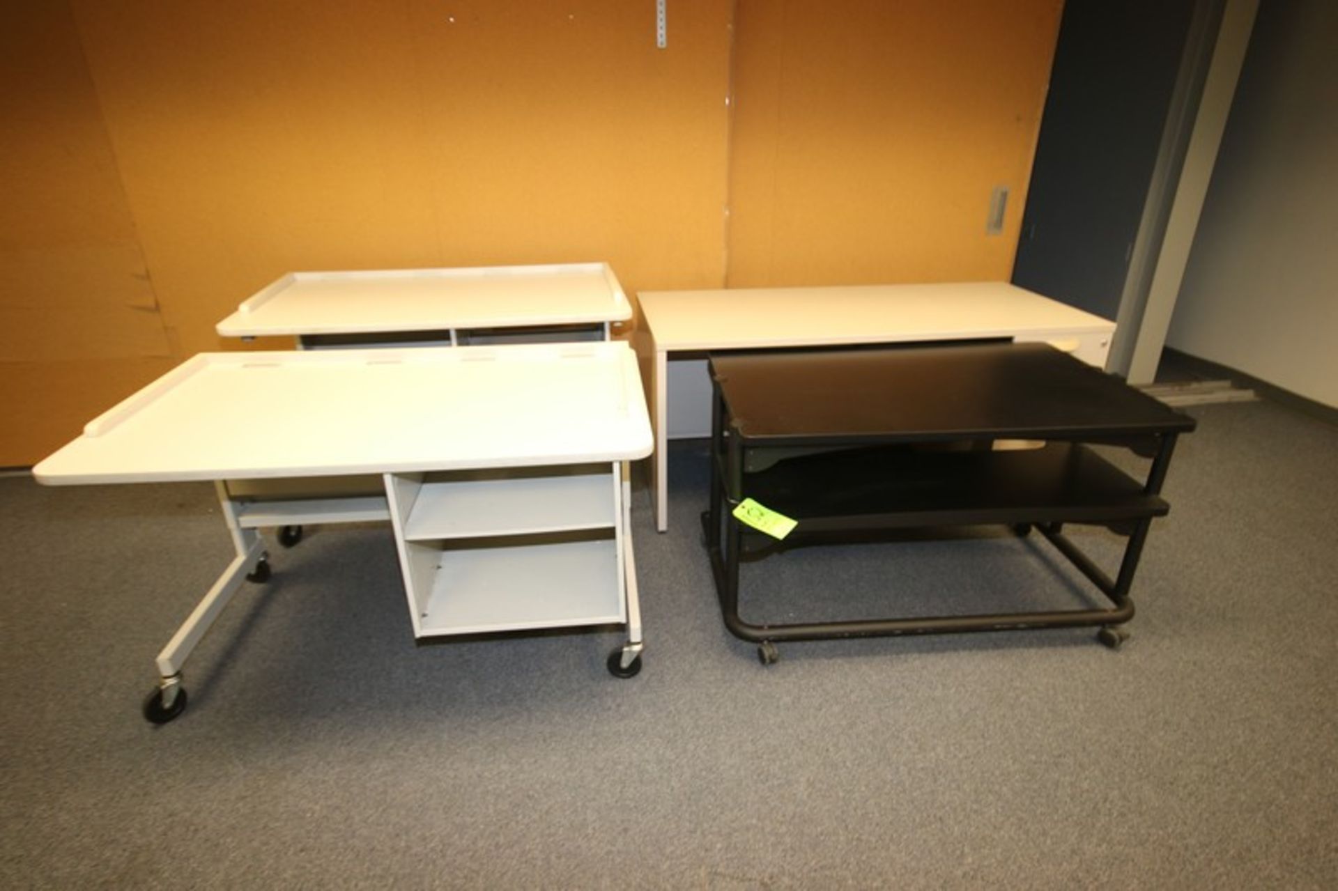 Computer and Utility Desks, 3 on casters