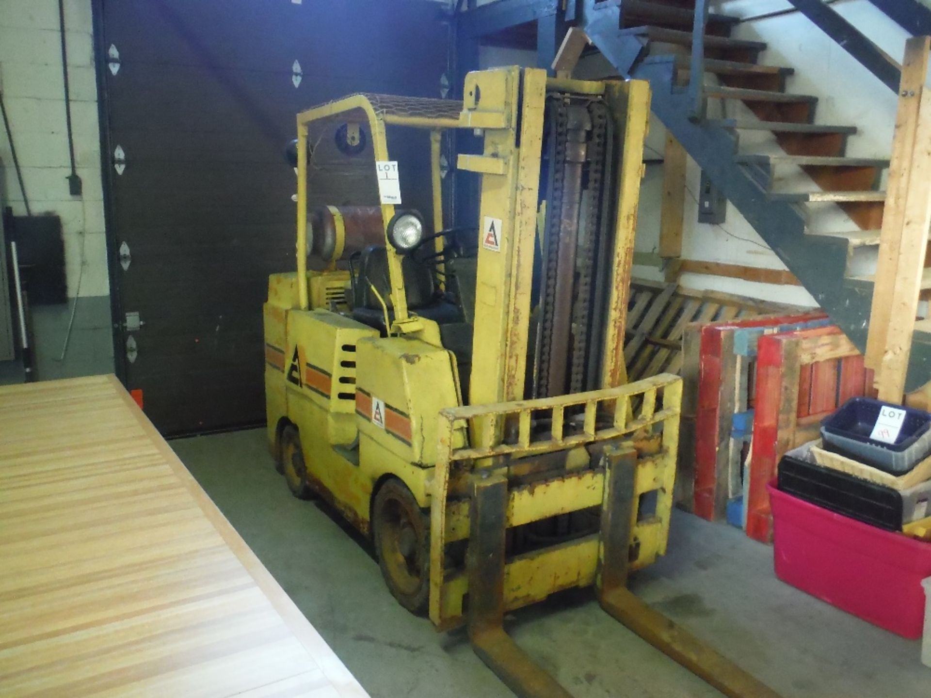 ''ALLIS CHALMERS'' PROPANE FORKLIFT MODEL:ACCL60PS WITH SIDE SHIFT - CAPACITY 5000 LBS - Image 5 of 5