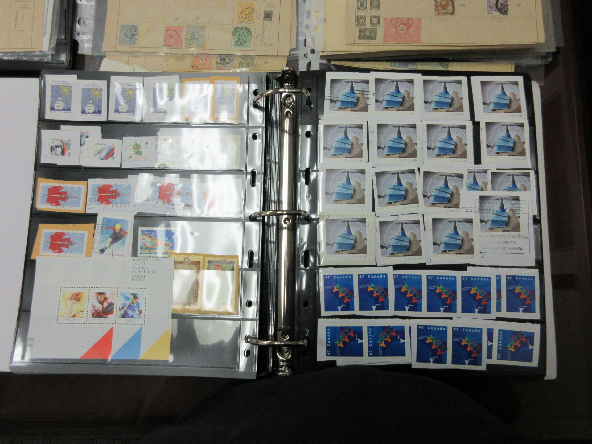 LOT OF APPROX. 15,000 COLLECTABLE WORLD STAMPS ALL ORGANIZED IN BINDERS ( SUBJECT TO APPROVAL ) - Bild 5 aus 10