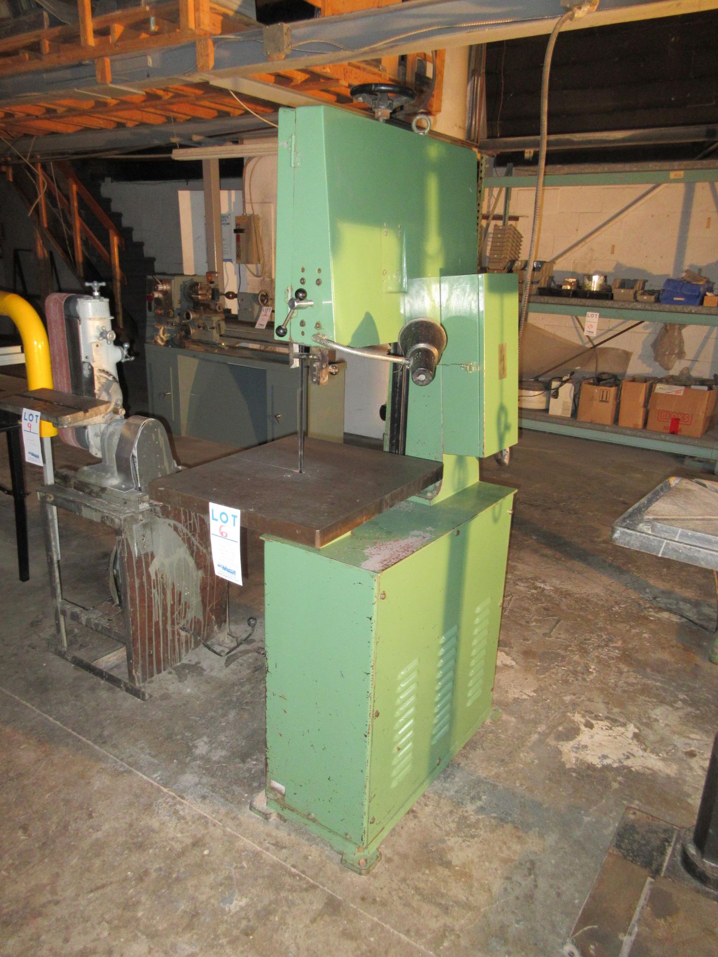 ''T-JAW'' BAND SAW MODEL TJ-450, CAP.3-15, 600 VOLTS, 60 HZ, 3 PHASES