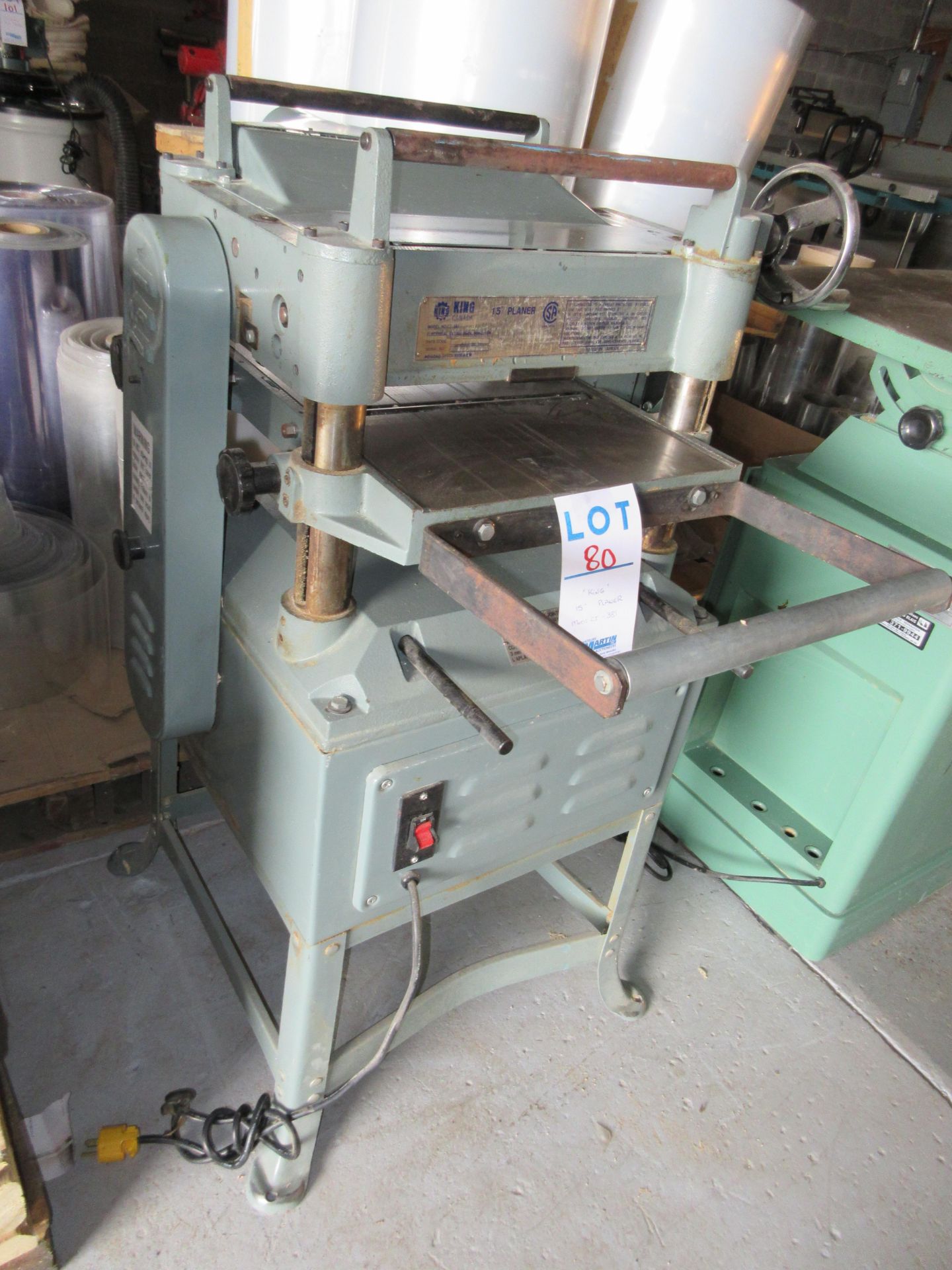 ''KING'' 15 INCH PLANER MODEL: CT-381 - Image 4 of 4