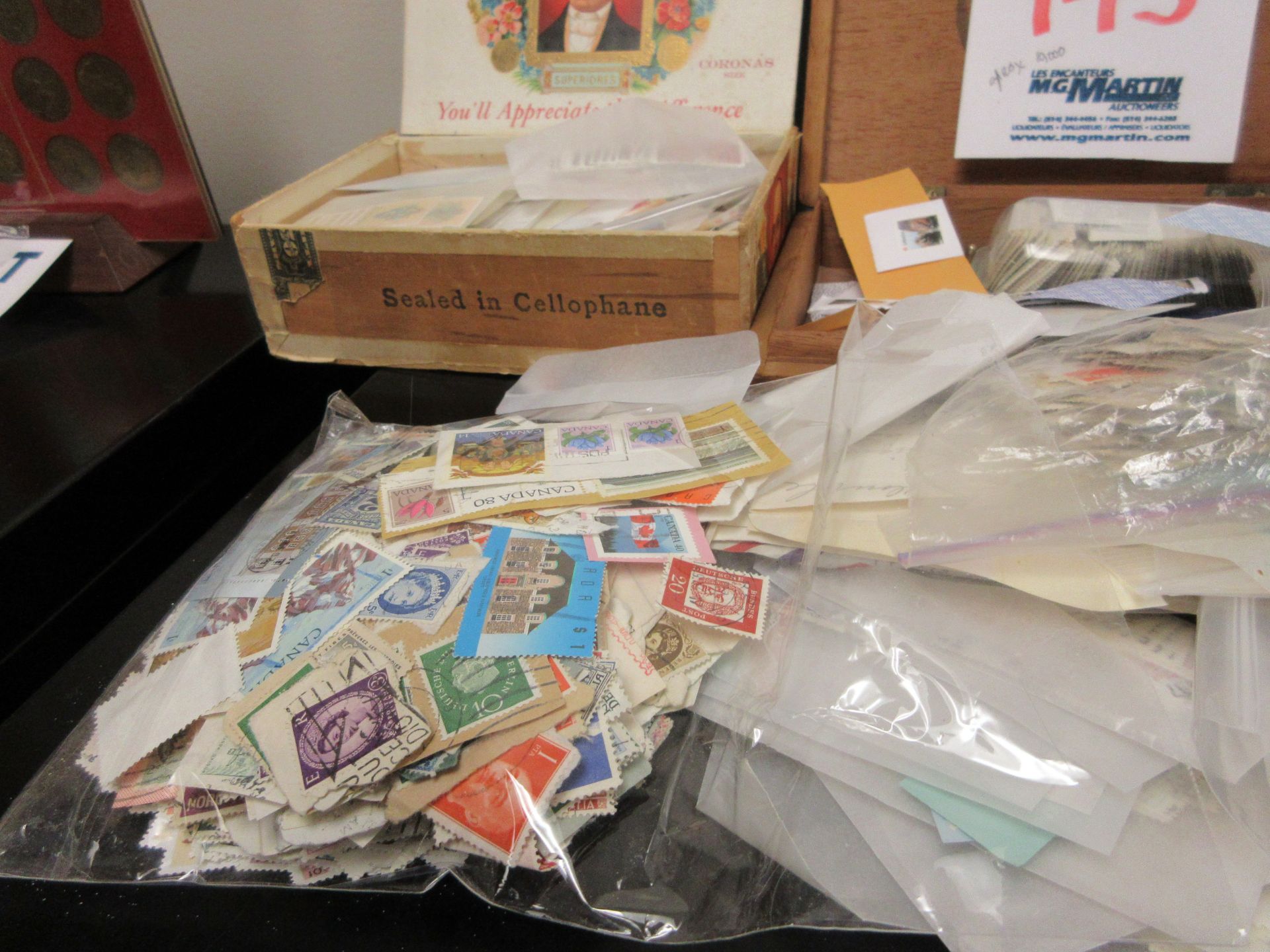 LOT OF APPROX. 10,000 COLLECTABLE WORLD STAMPS ( ALL IN BOOKS AND BAGS ) - ( SUBJECT TO APPROVAL ) - Image 5 of 8