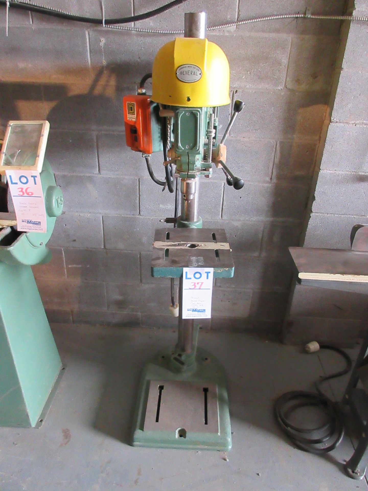 ''GENERAL'' DRILL PRESS MODEL:340 , 208 VOLTS, 1/2 HP