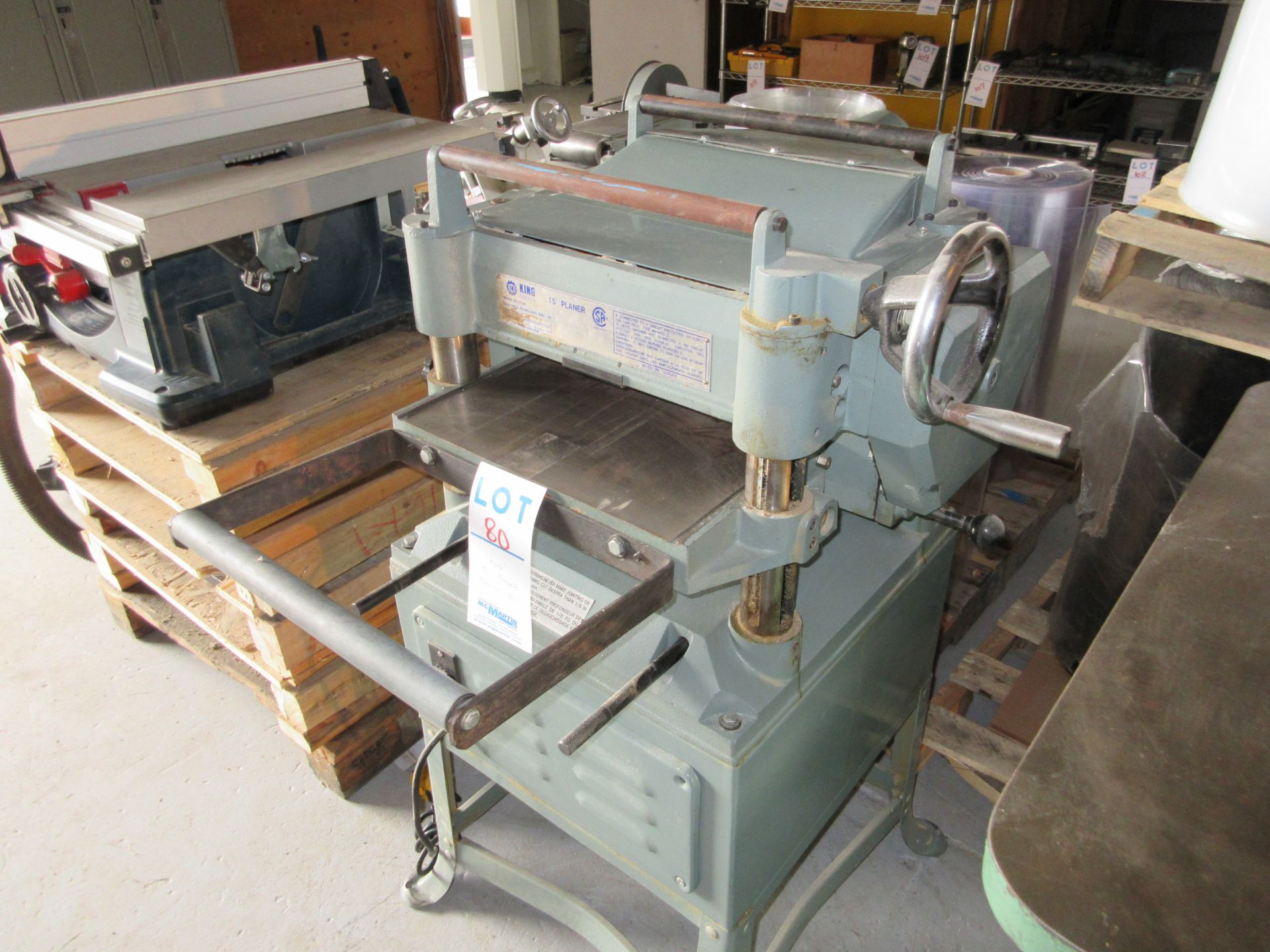 ''KING'' 15 INCH PLANER MODEL: CT-381 - Image 3 of 4