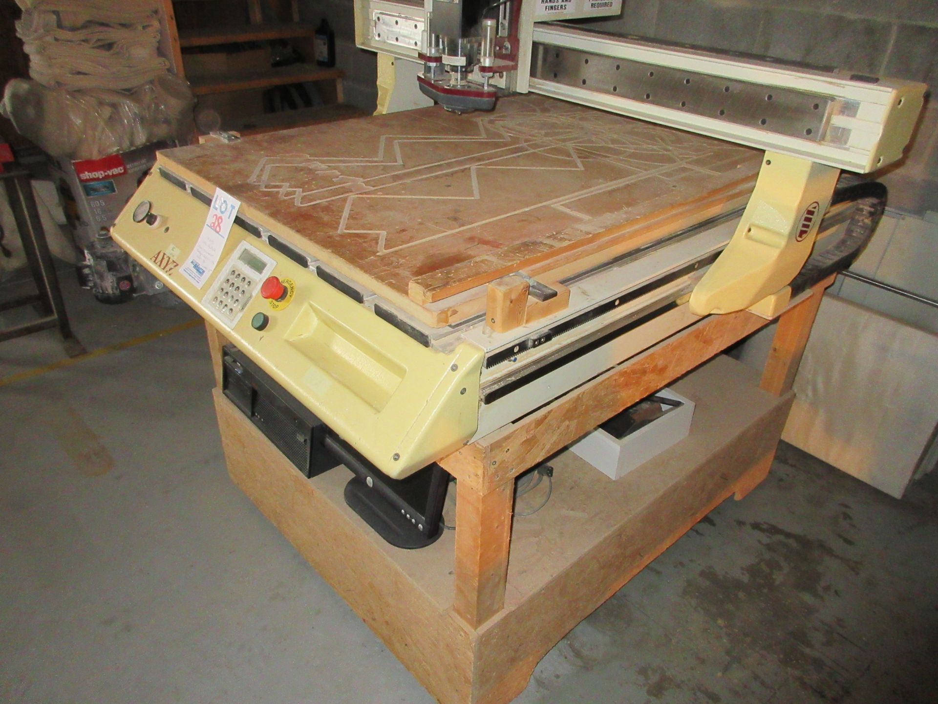 ''AXYZ'' CNC ROUTER MODEL: MILLENIUM - 220 VOLTS, 1 PHASE, 15 AMP,3.0 KILOWATTS - Bild 6 aus 8