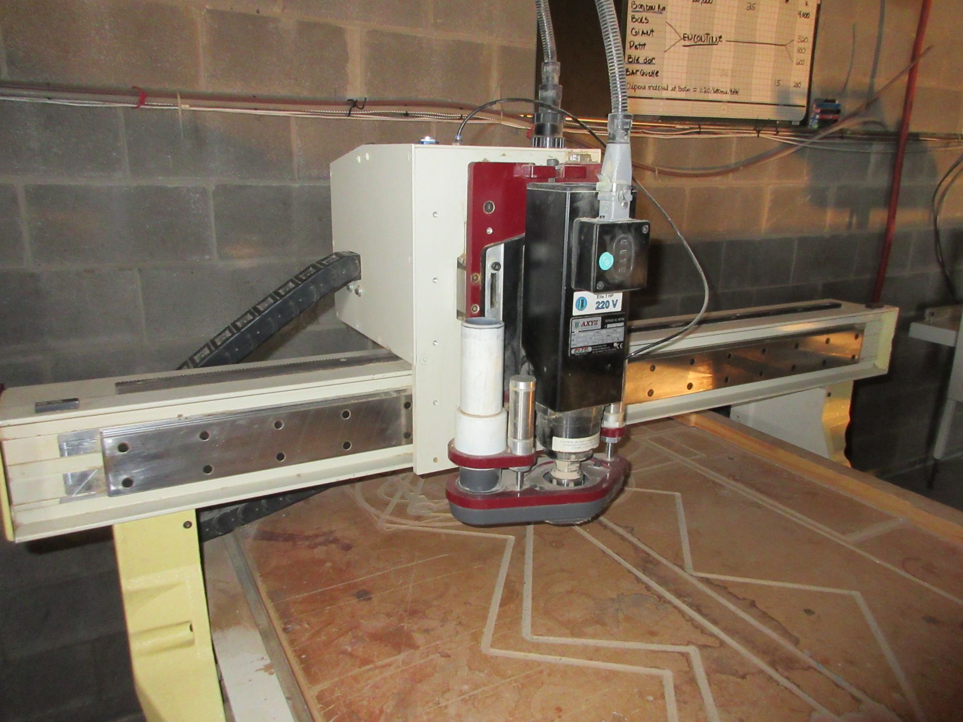 ''AXYZ'' CNC ROUTER MODEL: MILLENIUM - 220 VOLTS, 1 PHASE, 15 AMP,3.0 KILOWATTS - Bild 3 aus 8