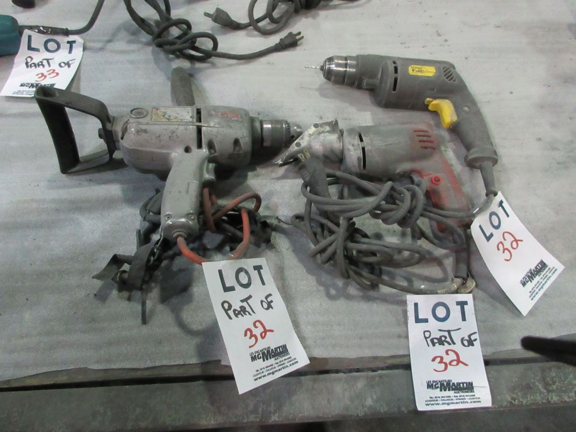 LOT INCLUDING ''STANLEY'' + ''BLACK&DECKER'' DRILL AND ''MILWAUKEE'' CUTTER - Image 2 of 2