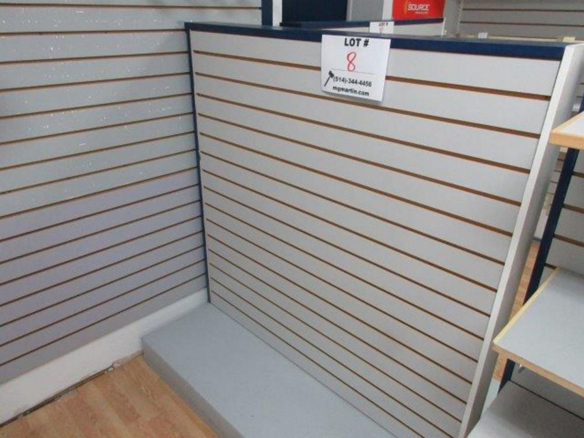 Lot including (3) Store display units 50'' wide x 54'' high ( single & double sided )
