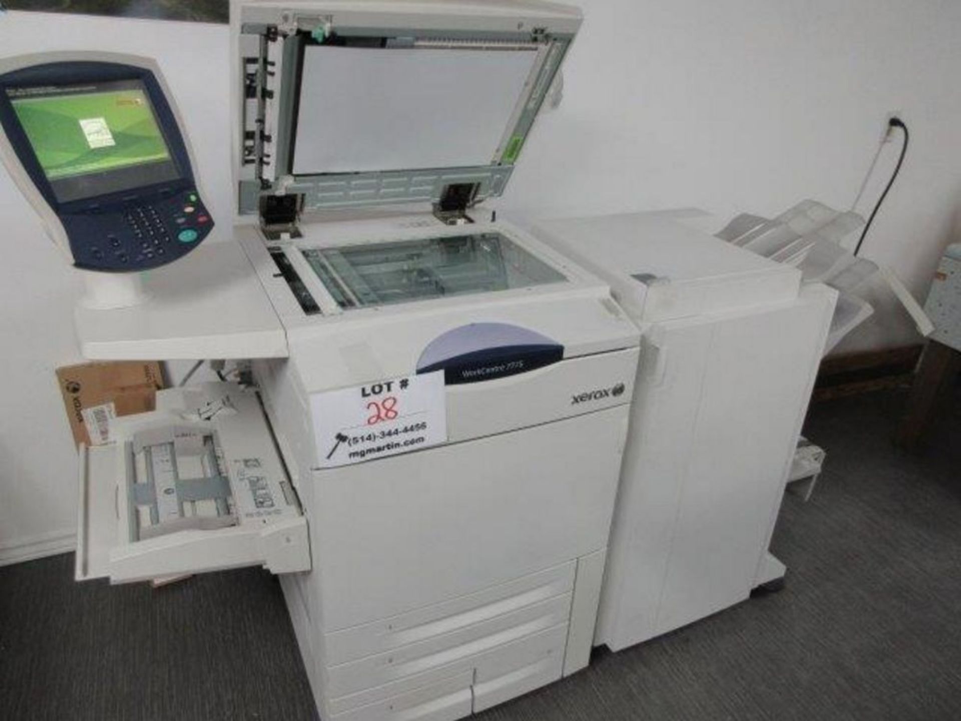 ''XEROX'' workcentre 7775 multifunction printer-copier with sorter - Image 5 of 5