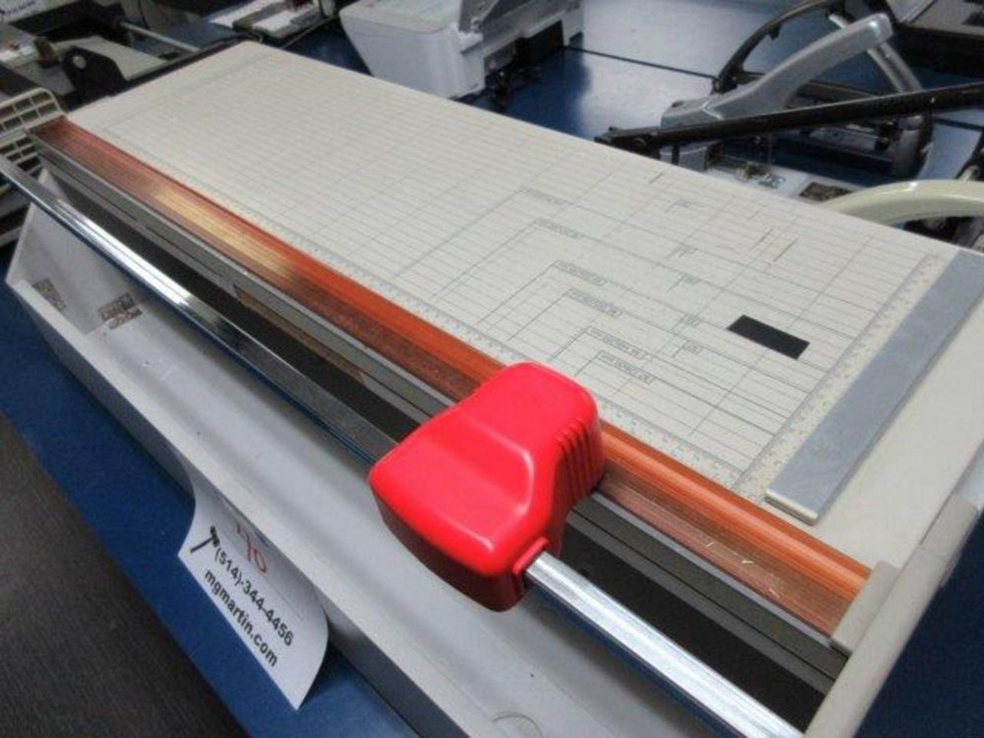 Paper cutter approx. 36'' Wide - Image 2 of 3