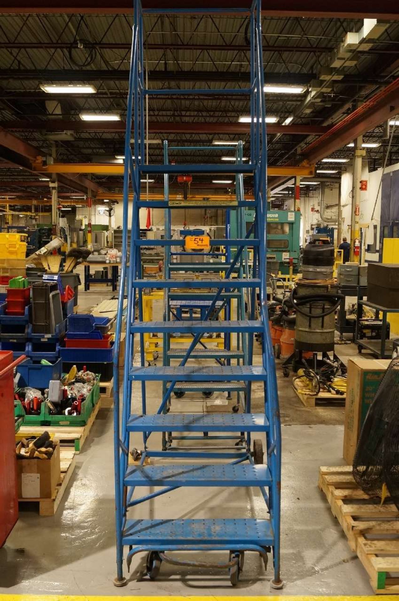 Canway 9 Step Rolling Safety Staircase